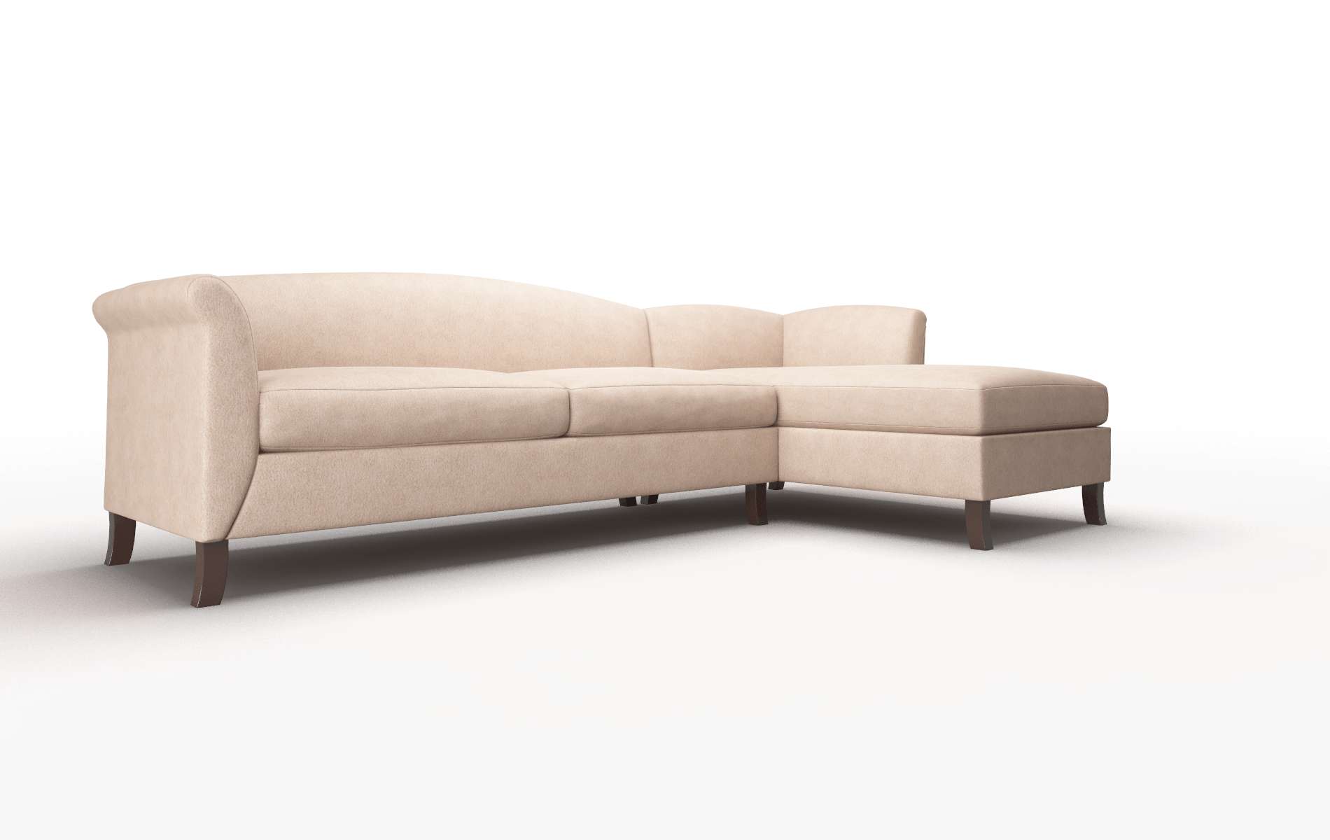 Crete Bella Cocoa Panel espresso legs 2