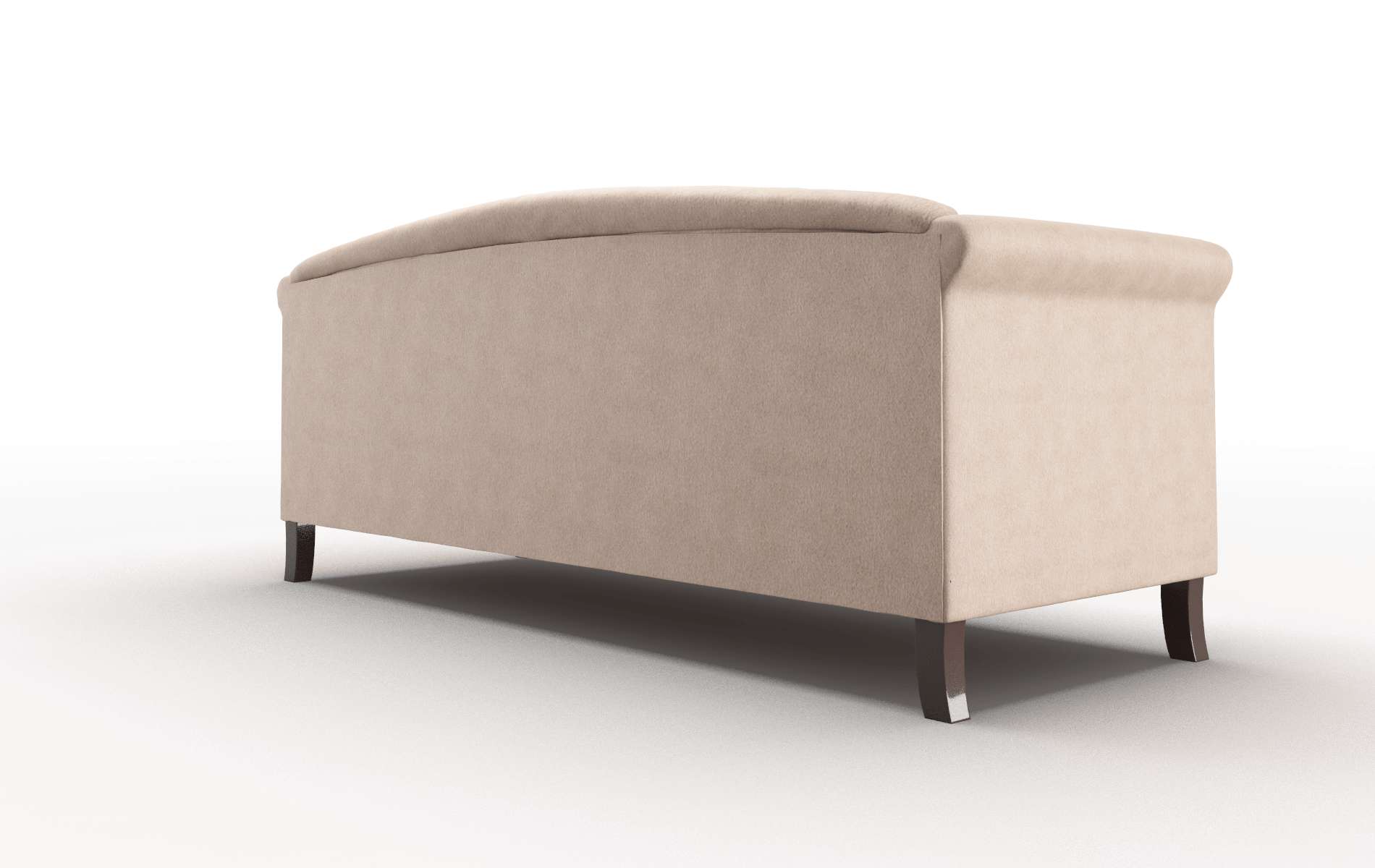 Crete Bella Cocoa Sofa espresso legs 5