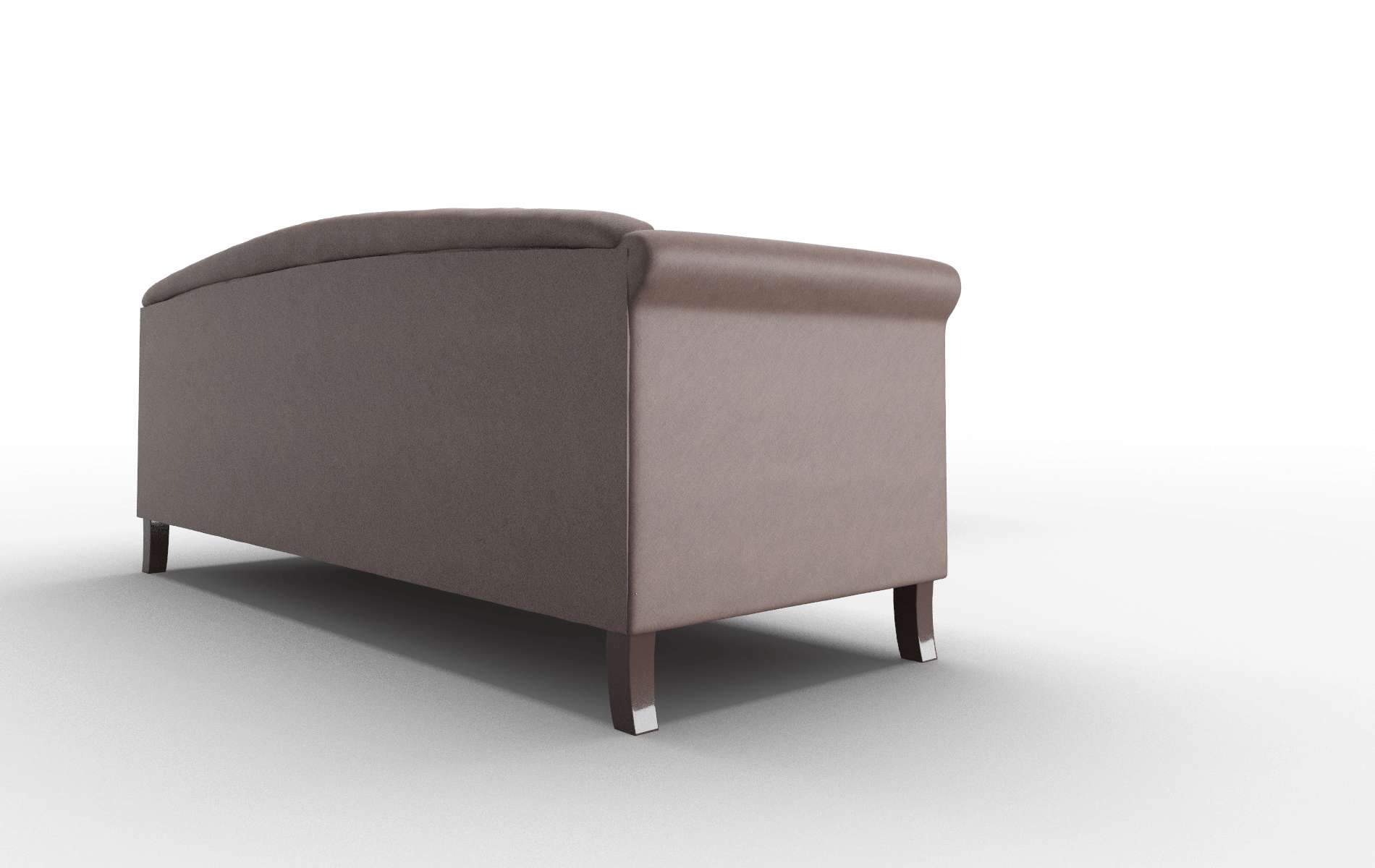 Crete Bella Espresso Sectional espresso legs 3