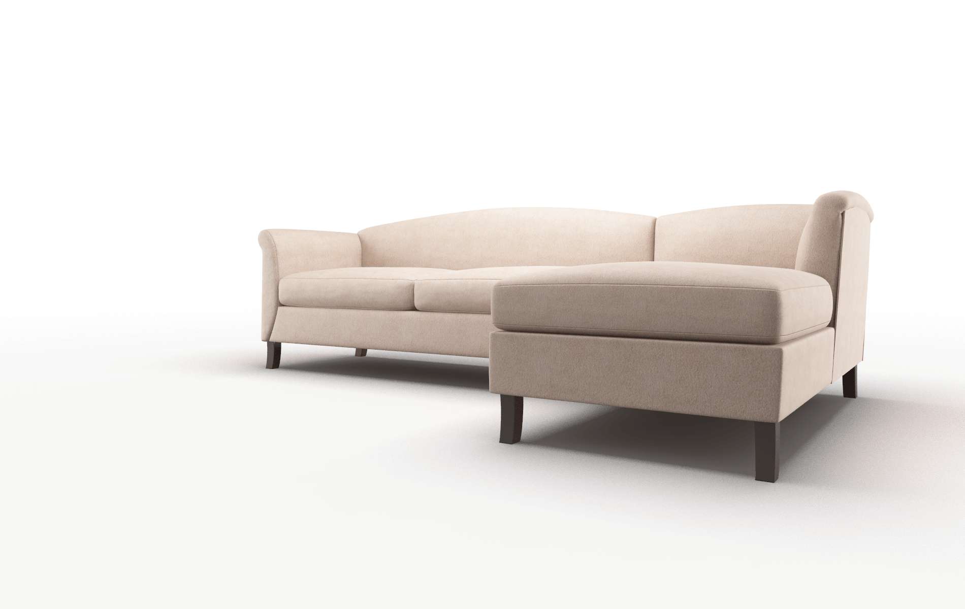 Crete Bella Pewter Panel espresso legs 4