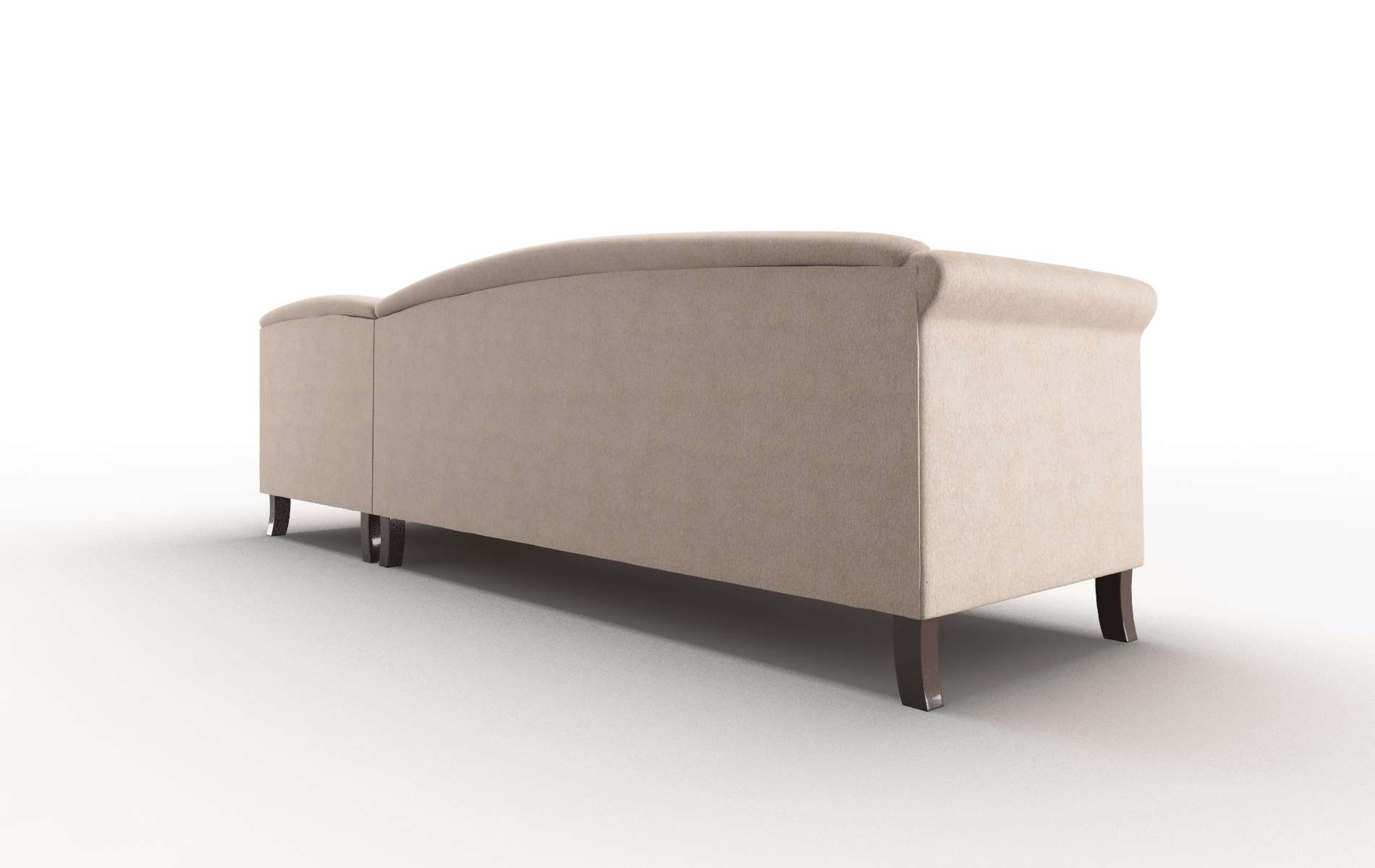 Crete Bella Pewter Panel espresso legs 5