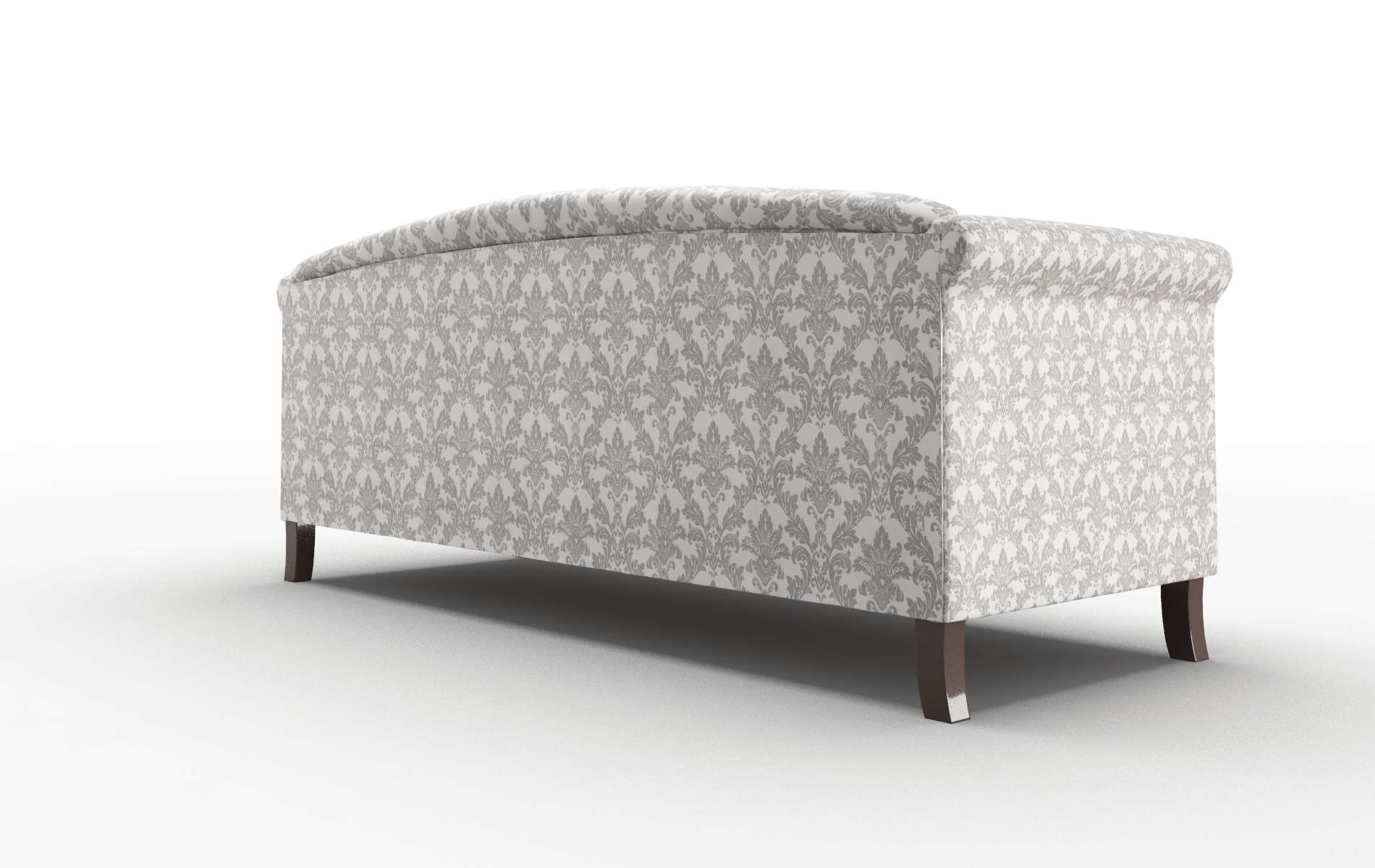 Crete Bergamo Dove Sofa espresso legs 5