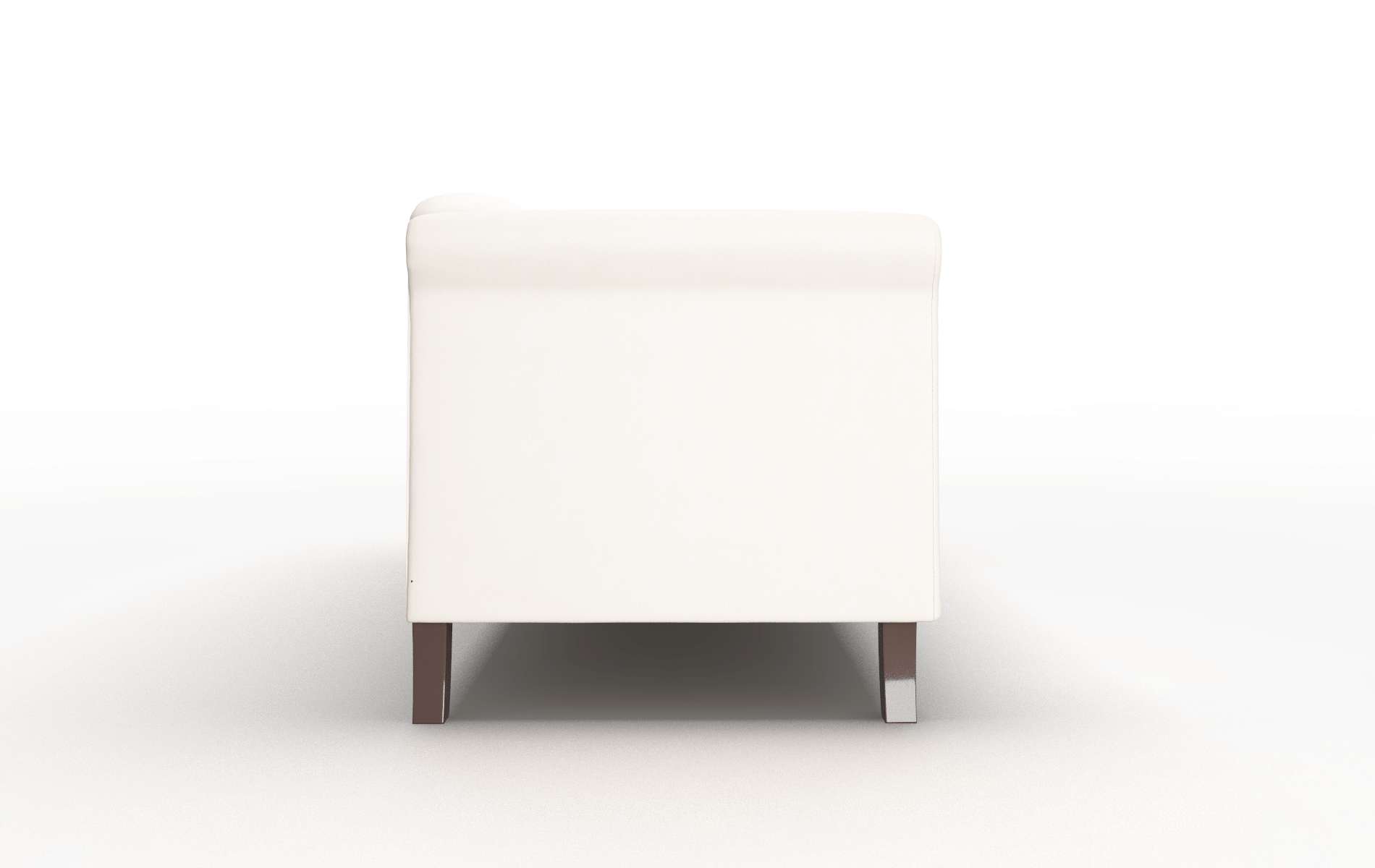 Crete Blanche Milky Sofa espresso legs 3