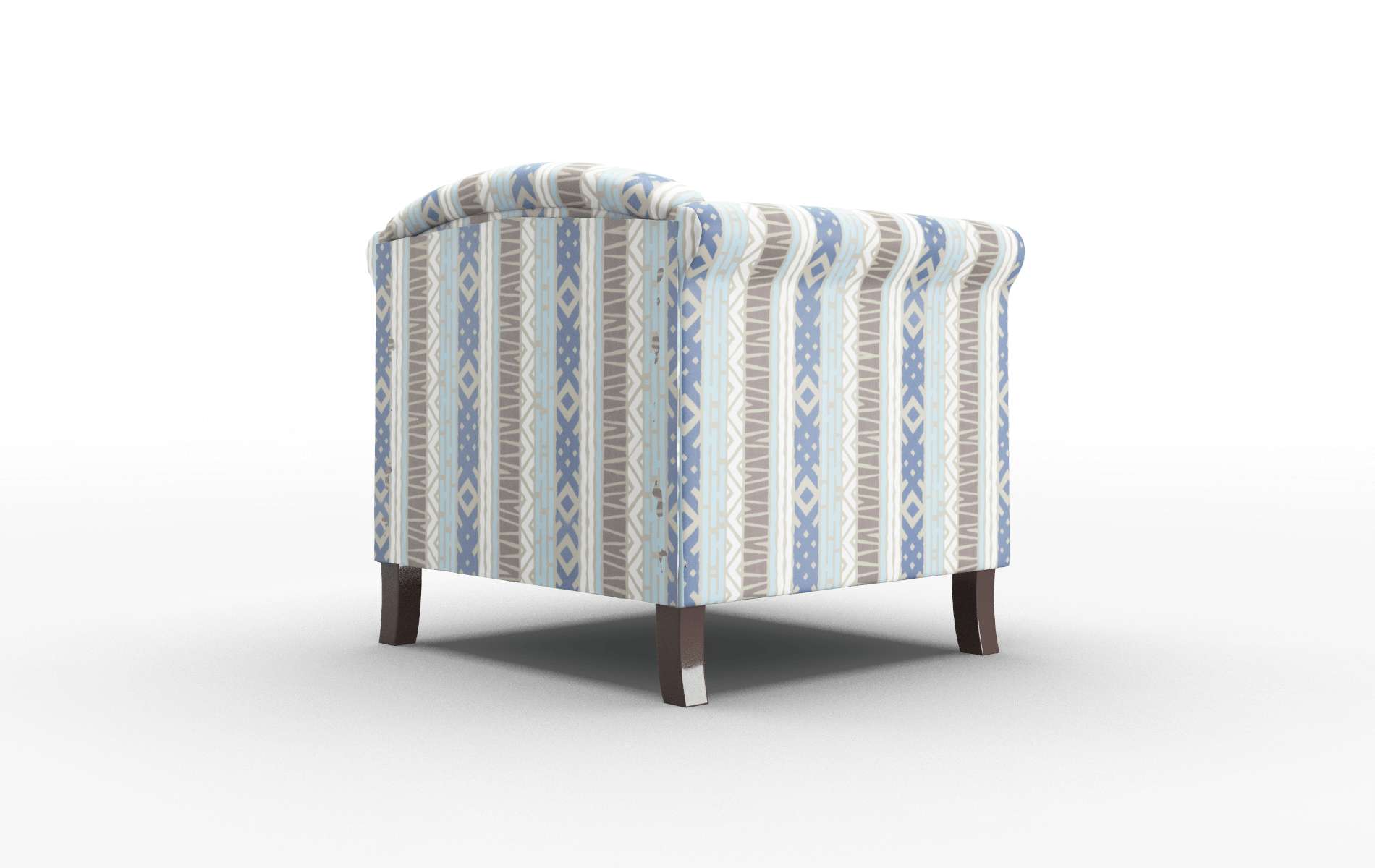 Crete Bodhi Indigo Chair espresso legs 5