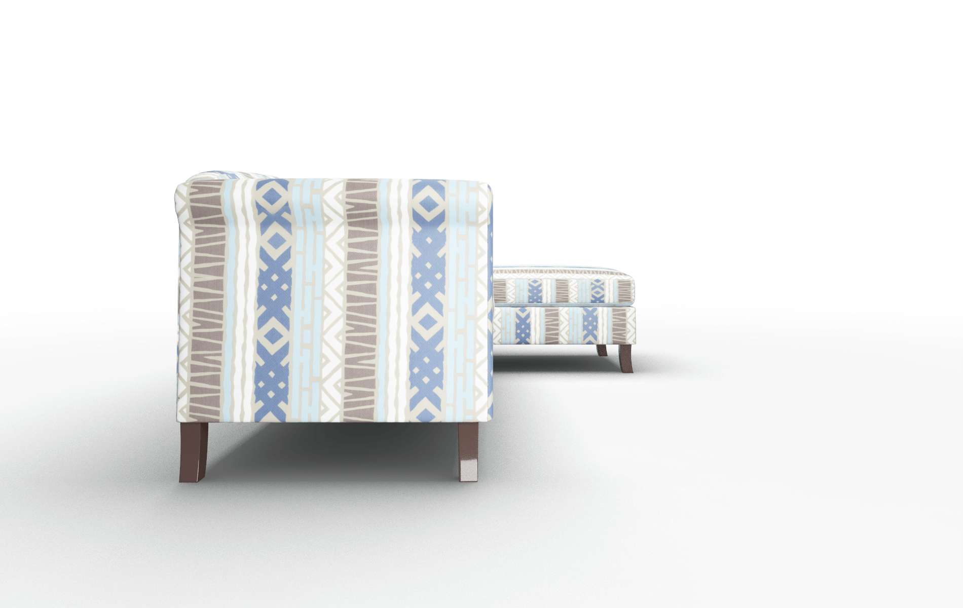 Crete Bodhi Indigo Panel espresso legs 3