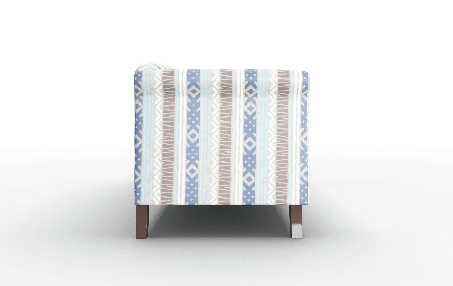 Crete Bodhi Indigo Sofa espresso legs 3