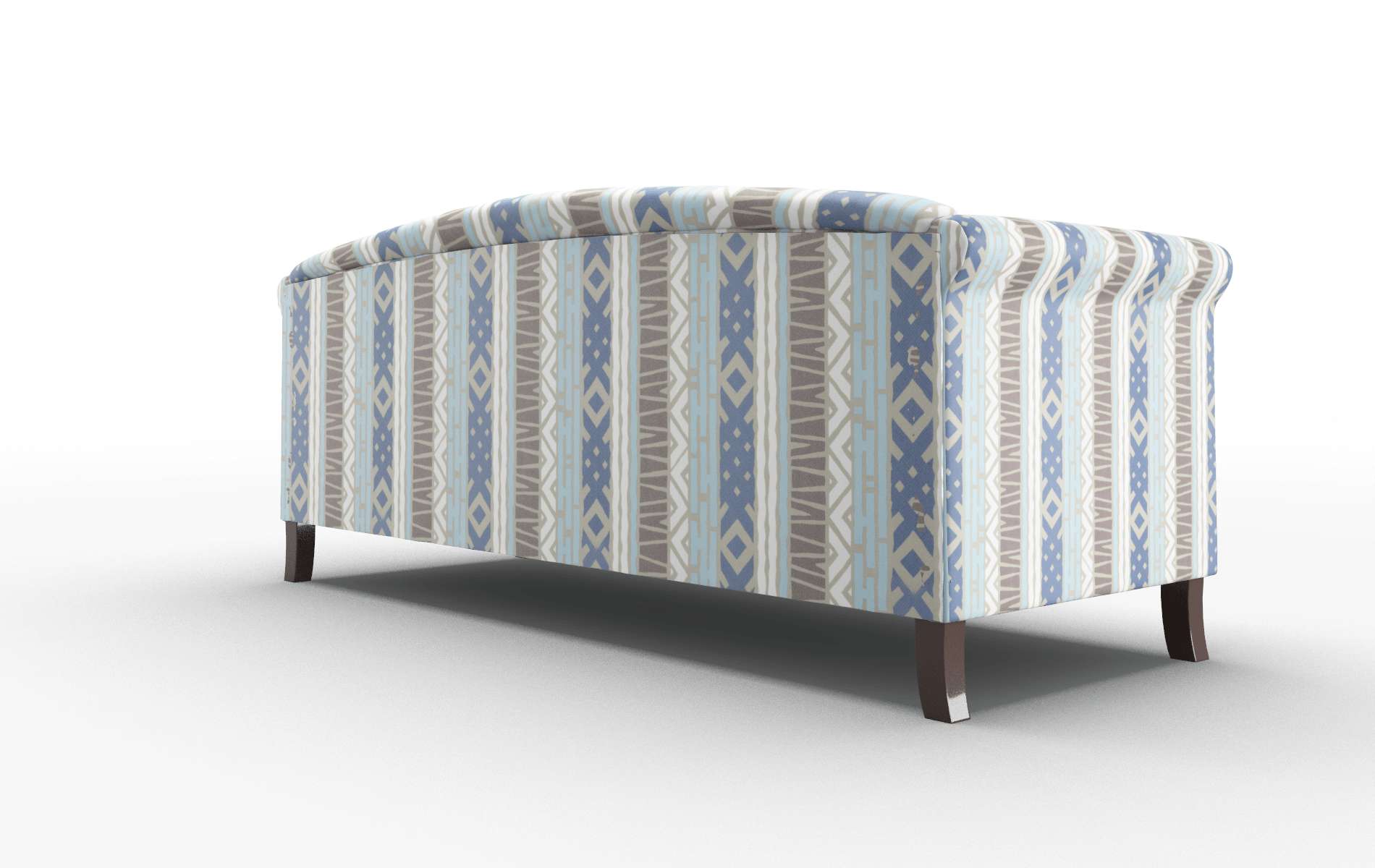 Crete Bodhi Indigo Sofa espresso legs 5
