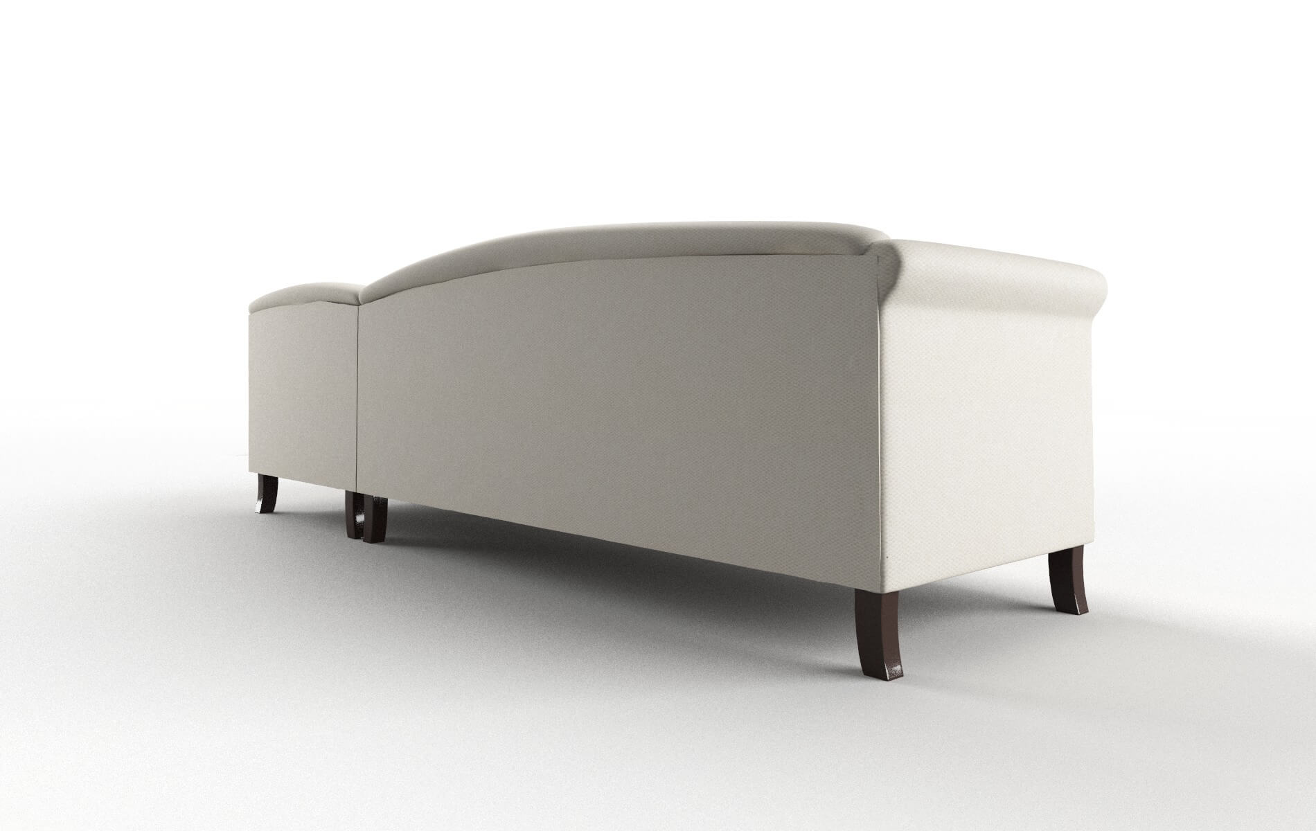 Crete Bungalow Ivory Panel espresso legs 5