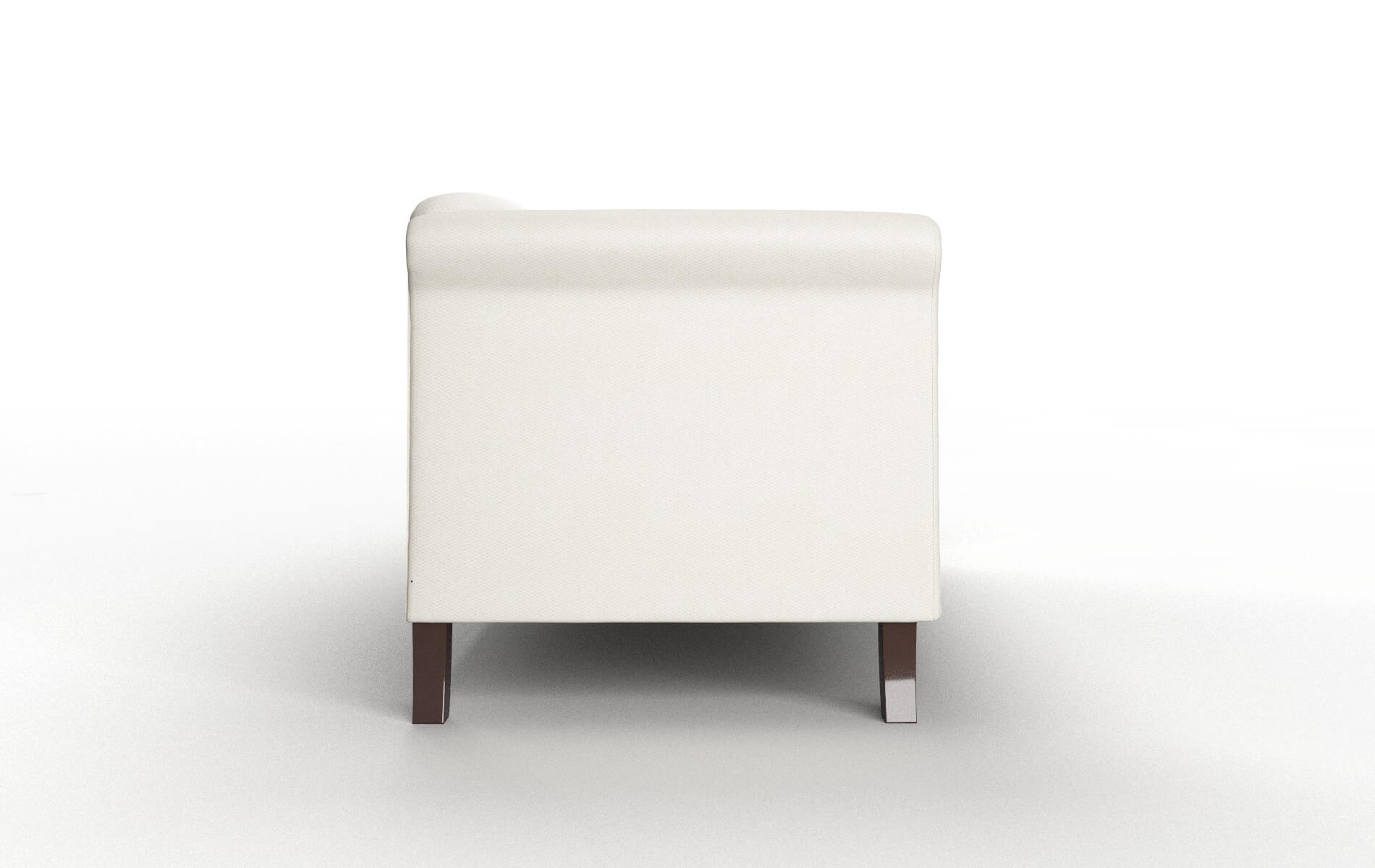 Crete Bungalow Ivory Sofa espresso legs 3