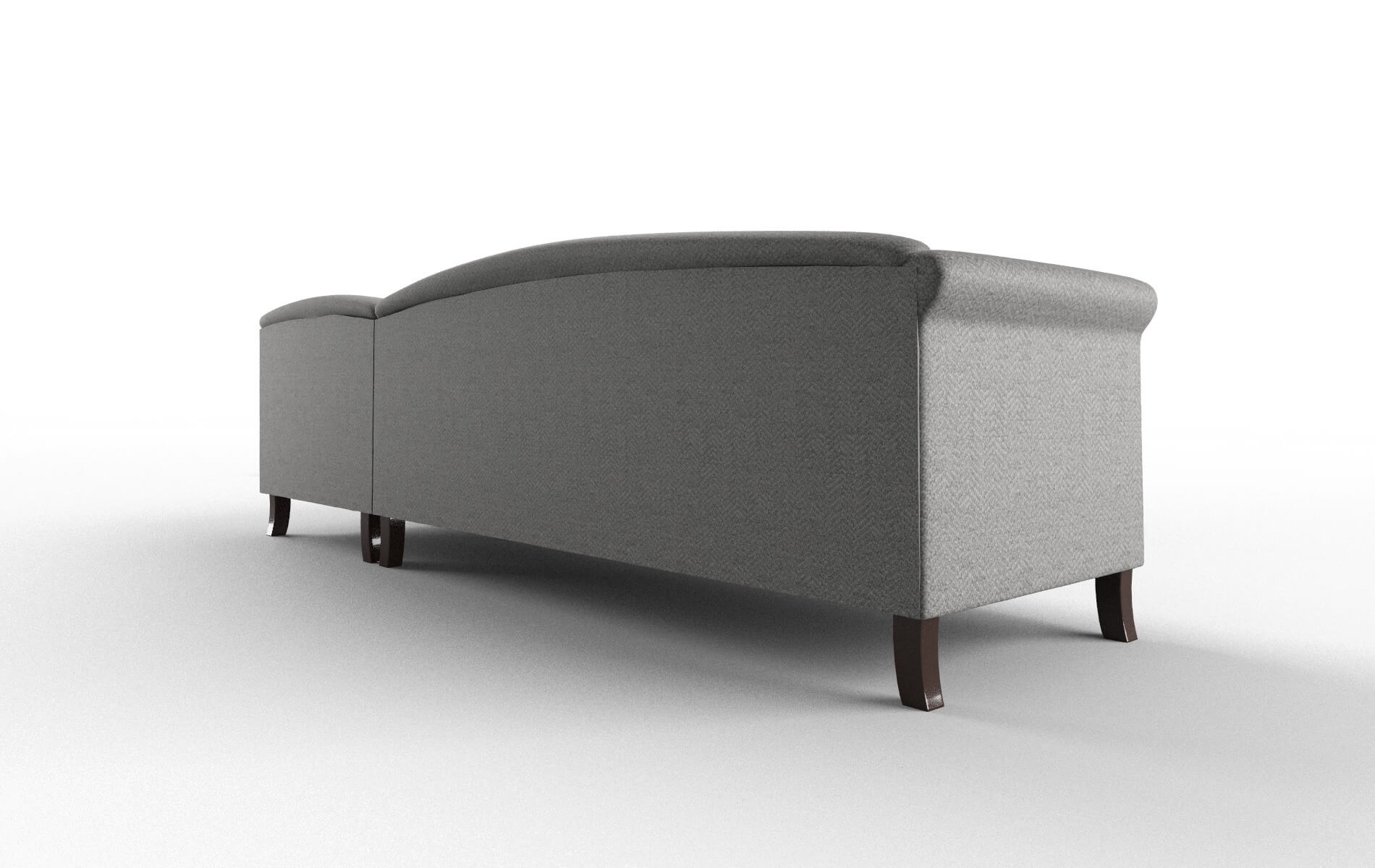 Crete Catalina Steel Panel espresso legs 5