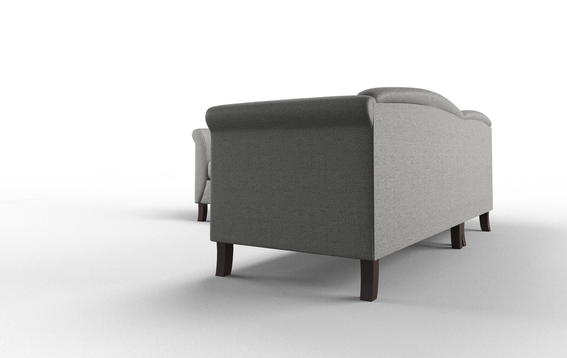 Crete Catalina Steel Sectional espresso legs 4