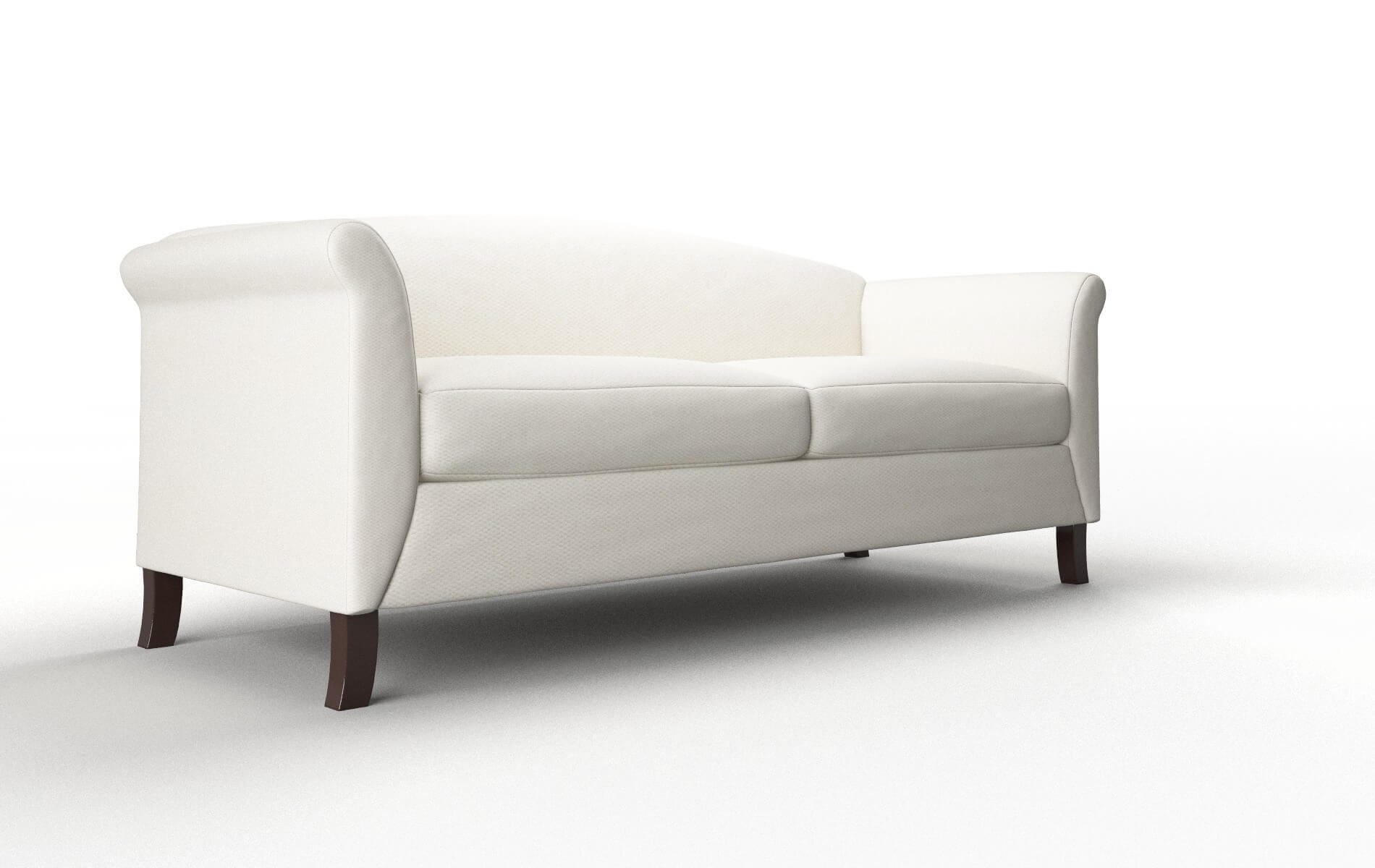 Crete Chance Bone Sofa espresso legs 2