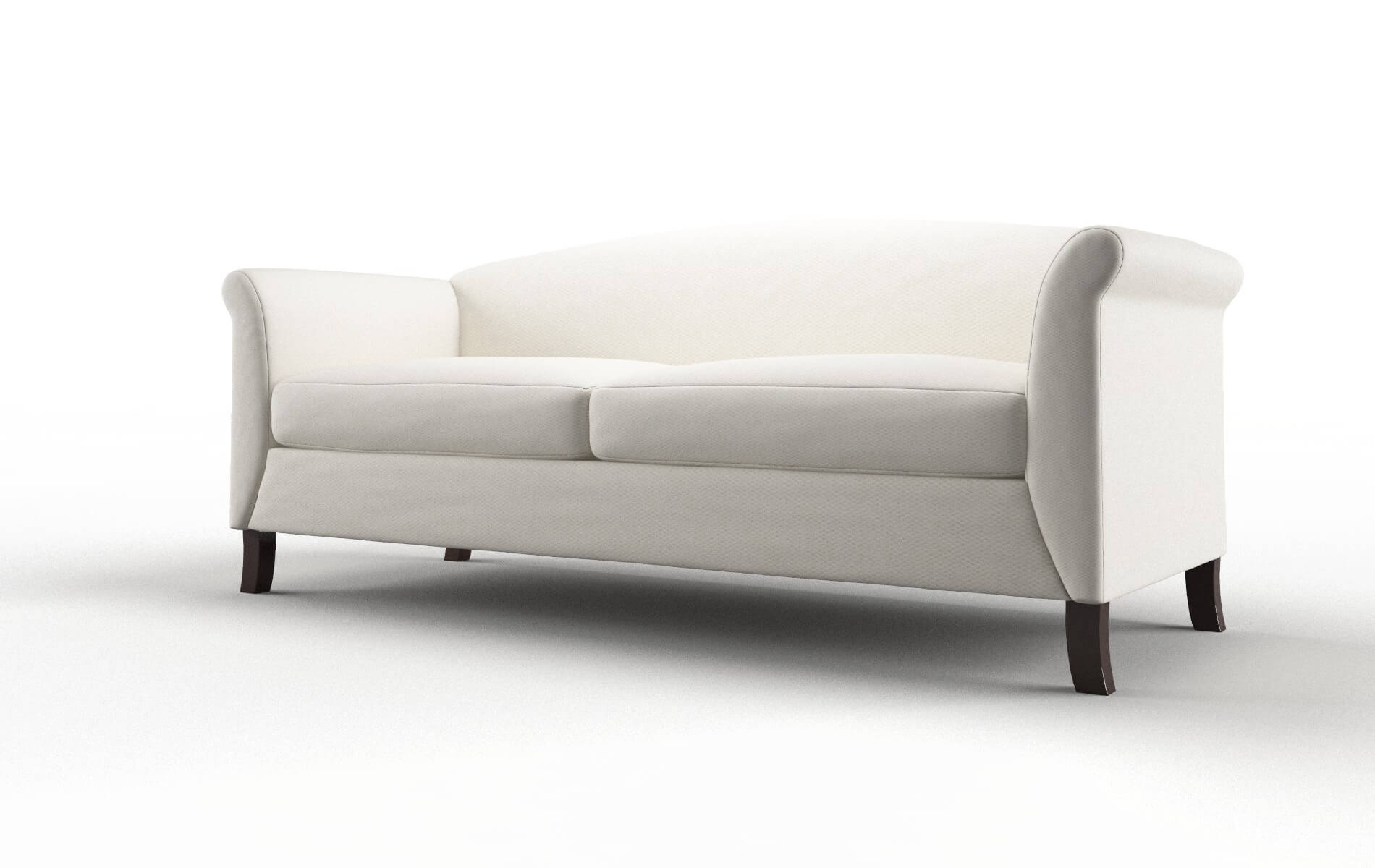 Crete Chance Bone Sofa espresso legs 4