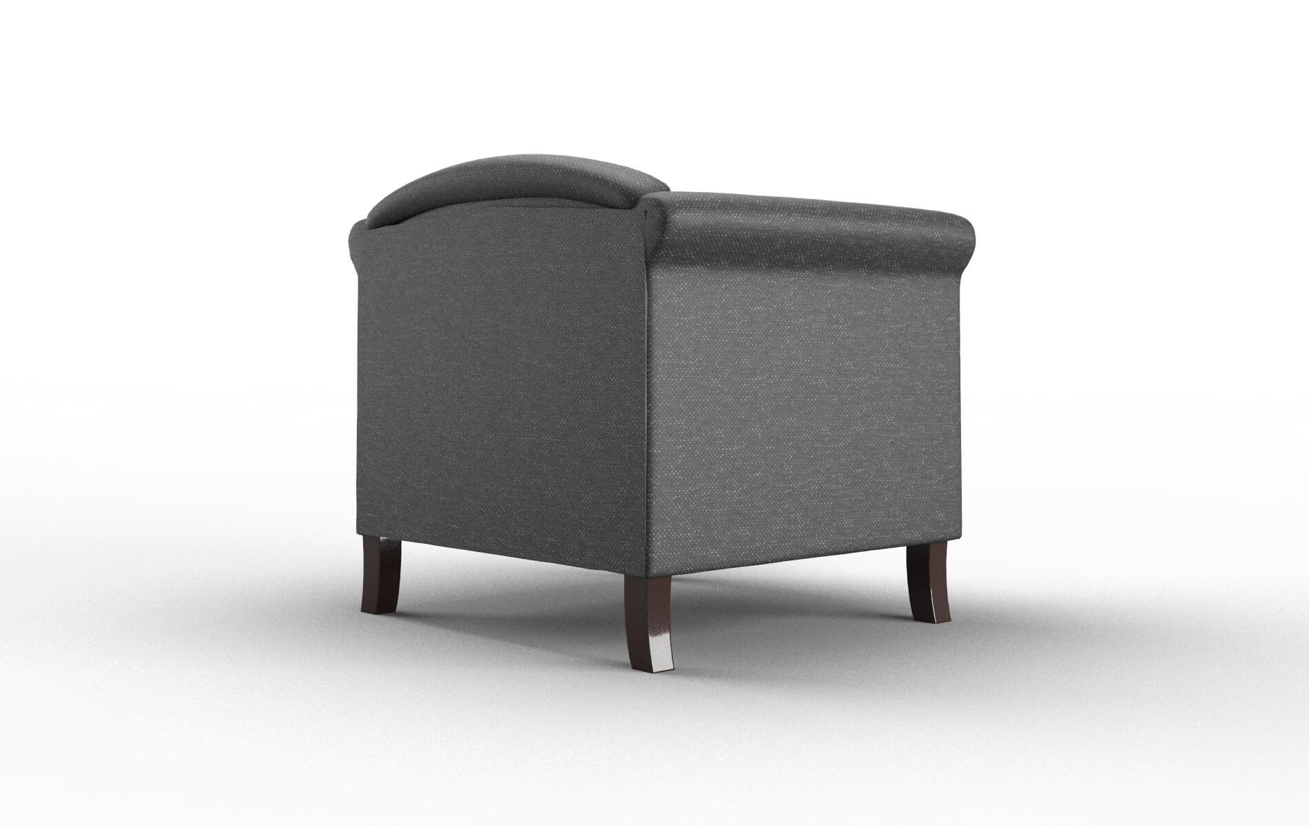 Crete Chance Denim Chair espresso legs 5