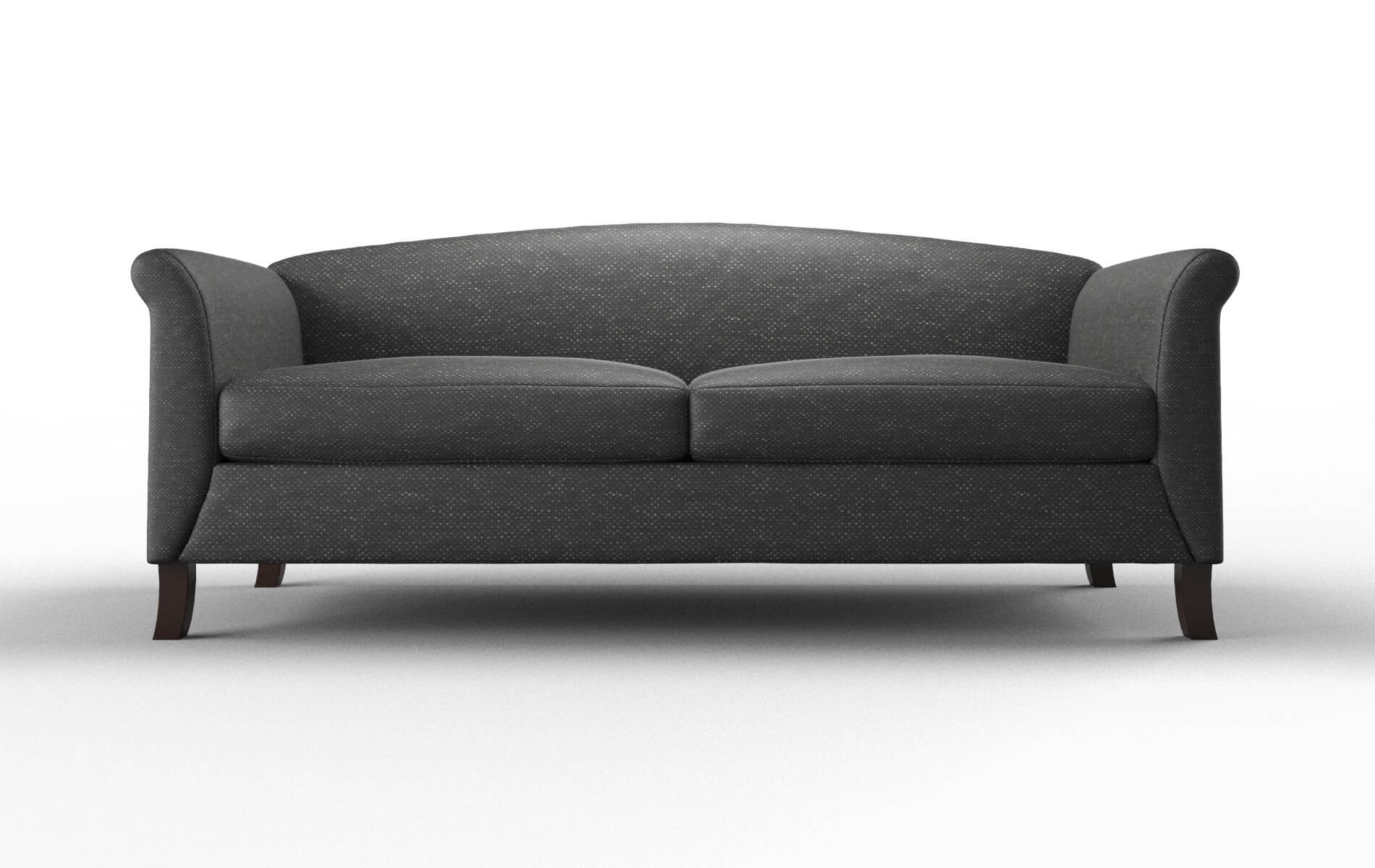 Crete Chance Denim Sofa espresso legs 1