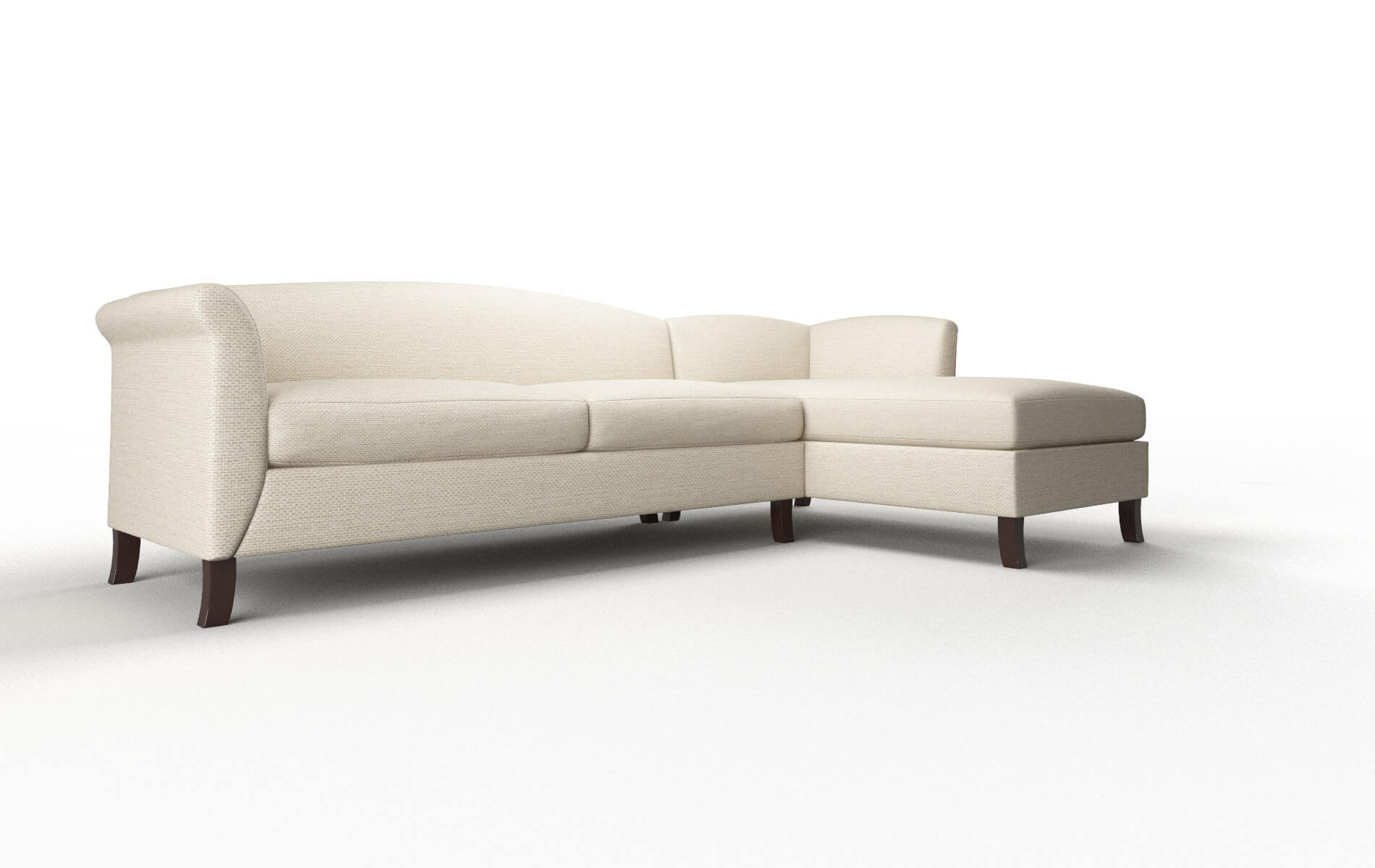 Crete Chance Sand Panel espresso legs 2