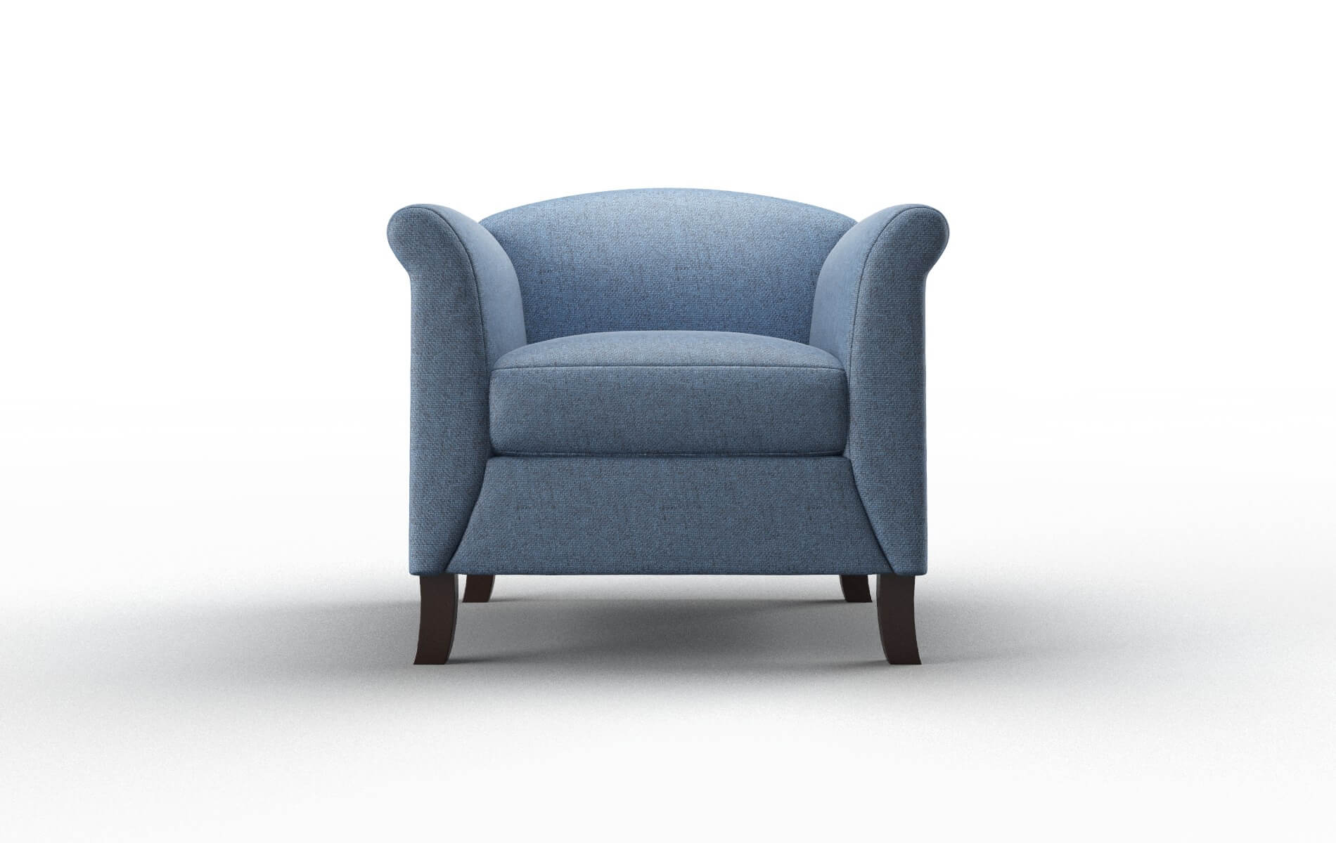 Crete Clyde deep_ocean Chair Espresso Legs  1