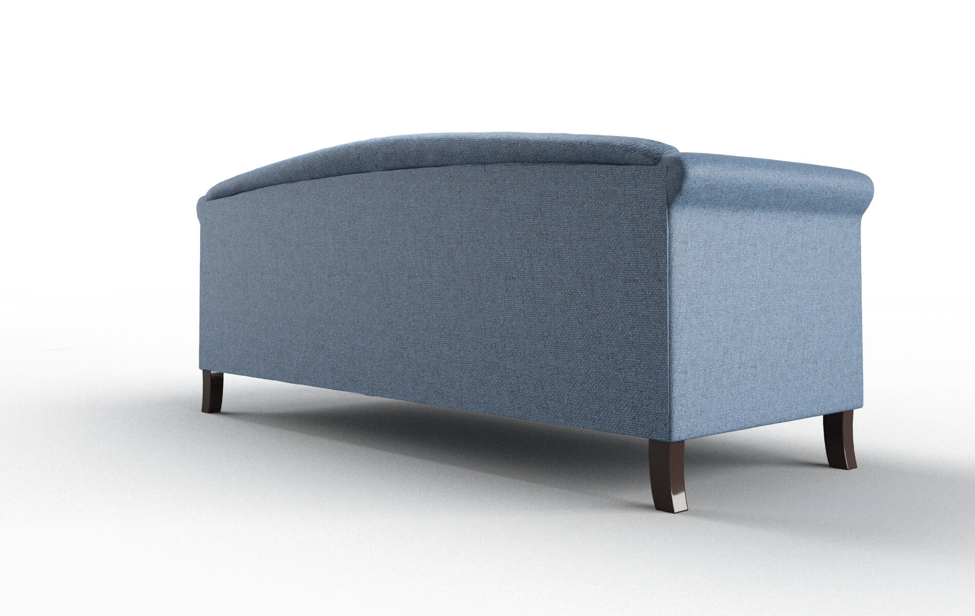 Crete Clyde Deep_ocean Sofa espresso legs 5