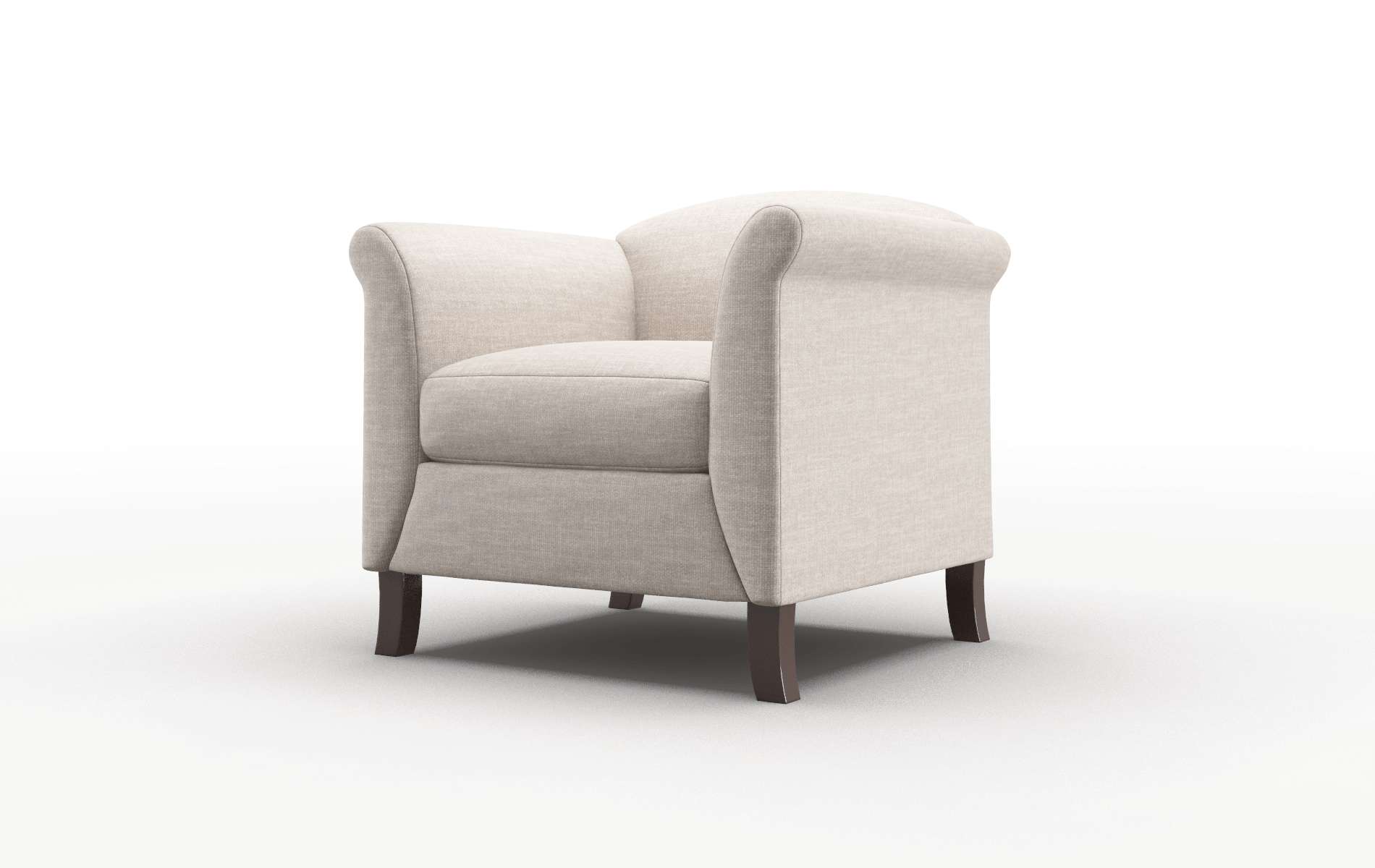 Crete Clyde Dolphin Chair espresso legs 4