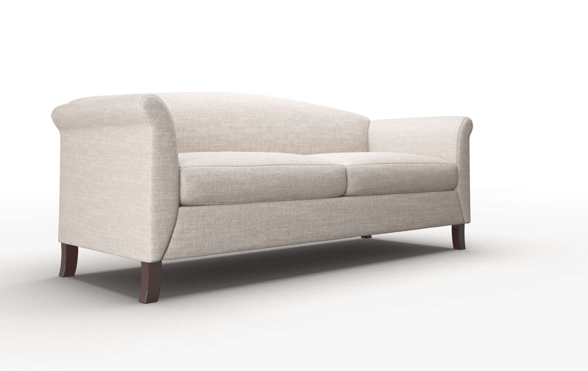 Crete Clyde Dolphin Sofa espresso legs 2