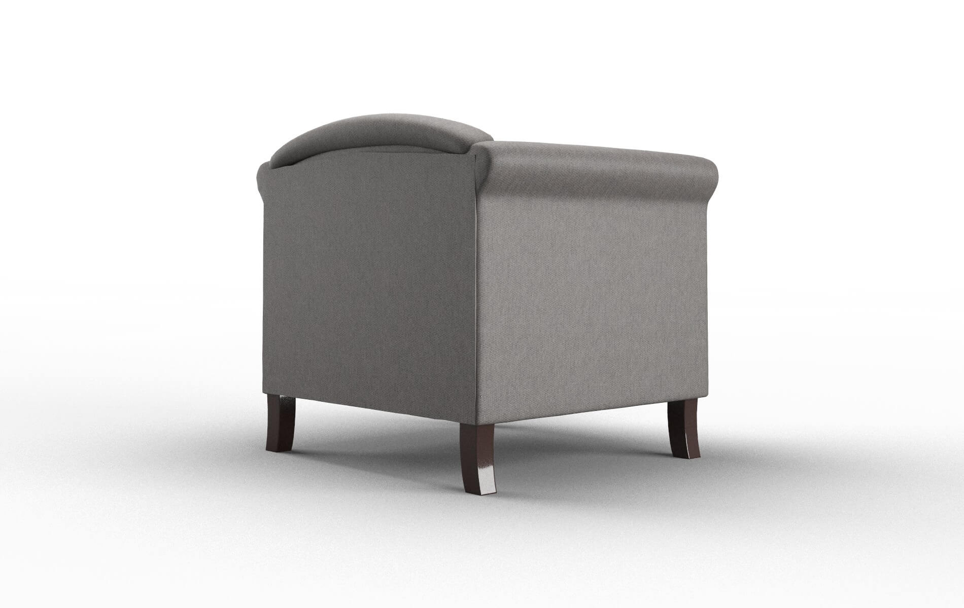 Crete Cosmo Charcoal Chair espresso legs 5