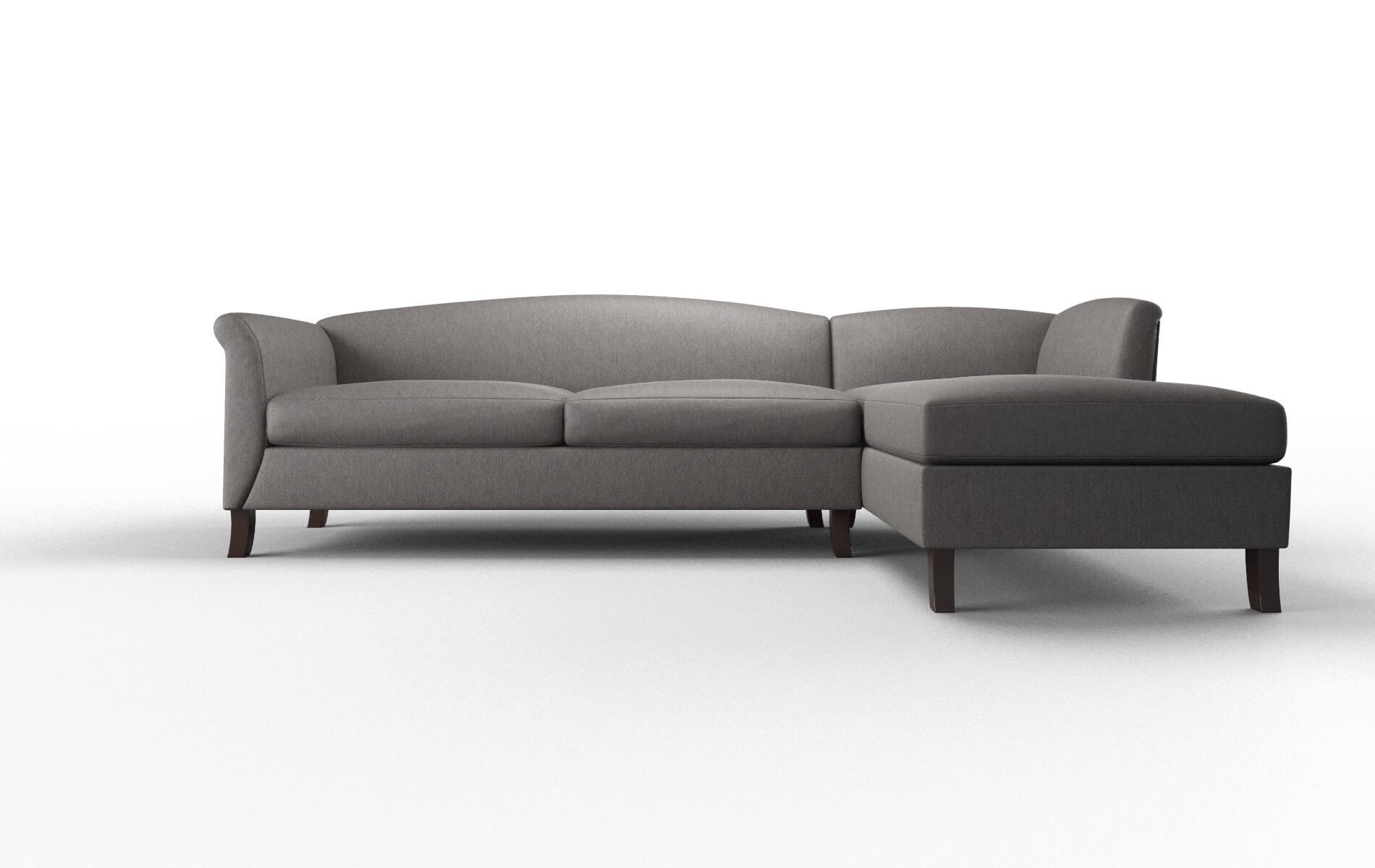 Crete Cosmo Charcoal Panel espresso legs 1