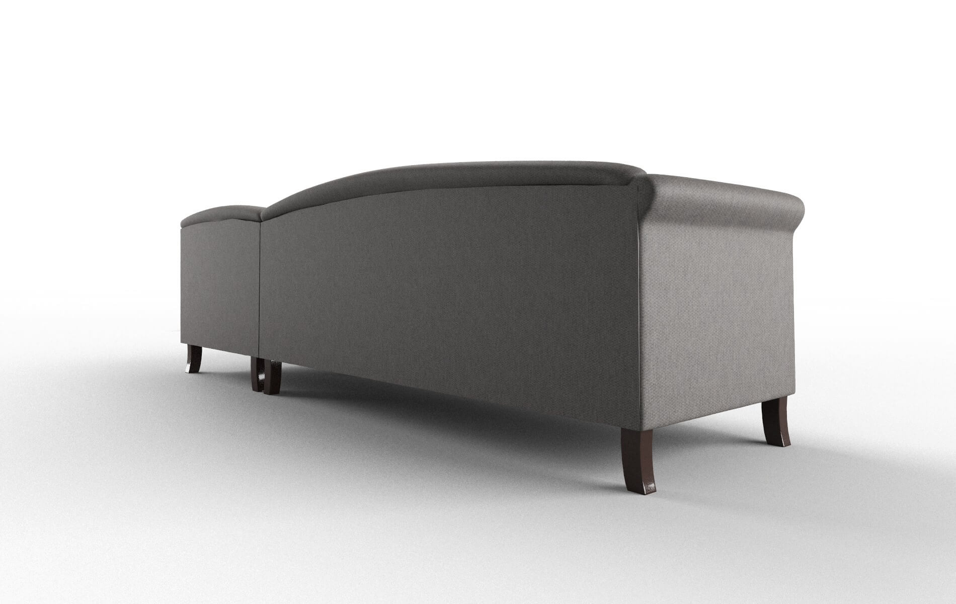 Crete Cosmo Charcoal Panel espresso legs 5