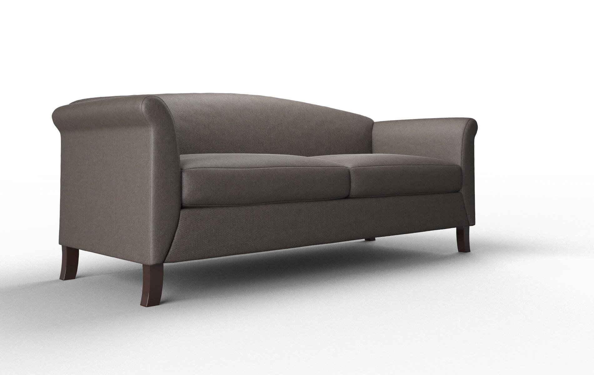 Crete Cosmo Chocolate Sofa espresso legs 2
