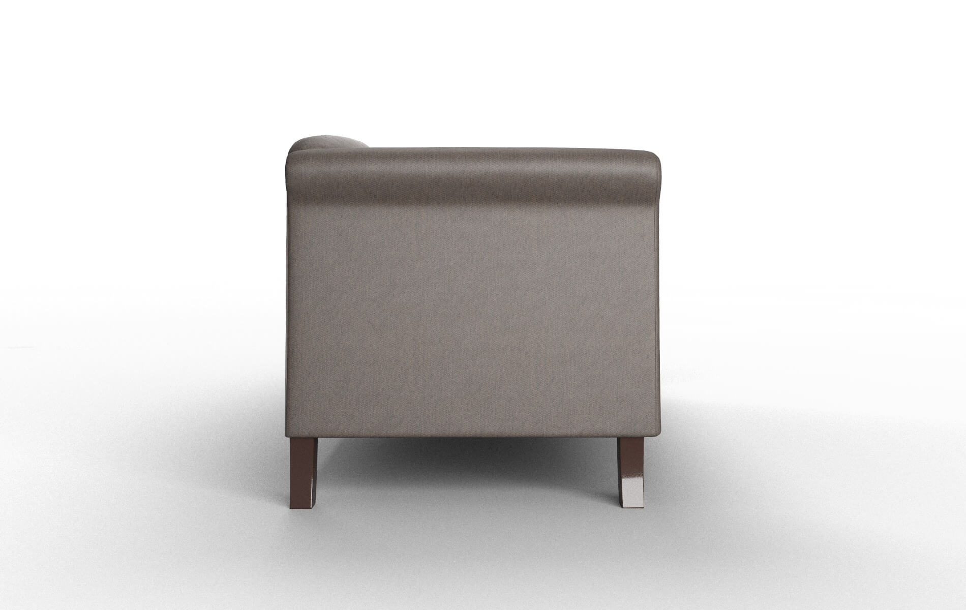 Crete Cosmo Chocolate Sofa espresso legs 3