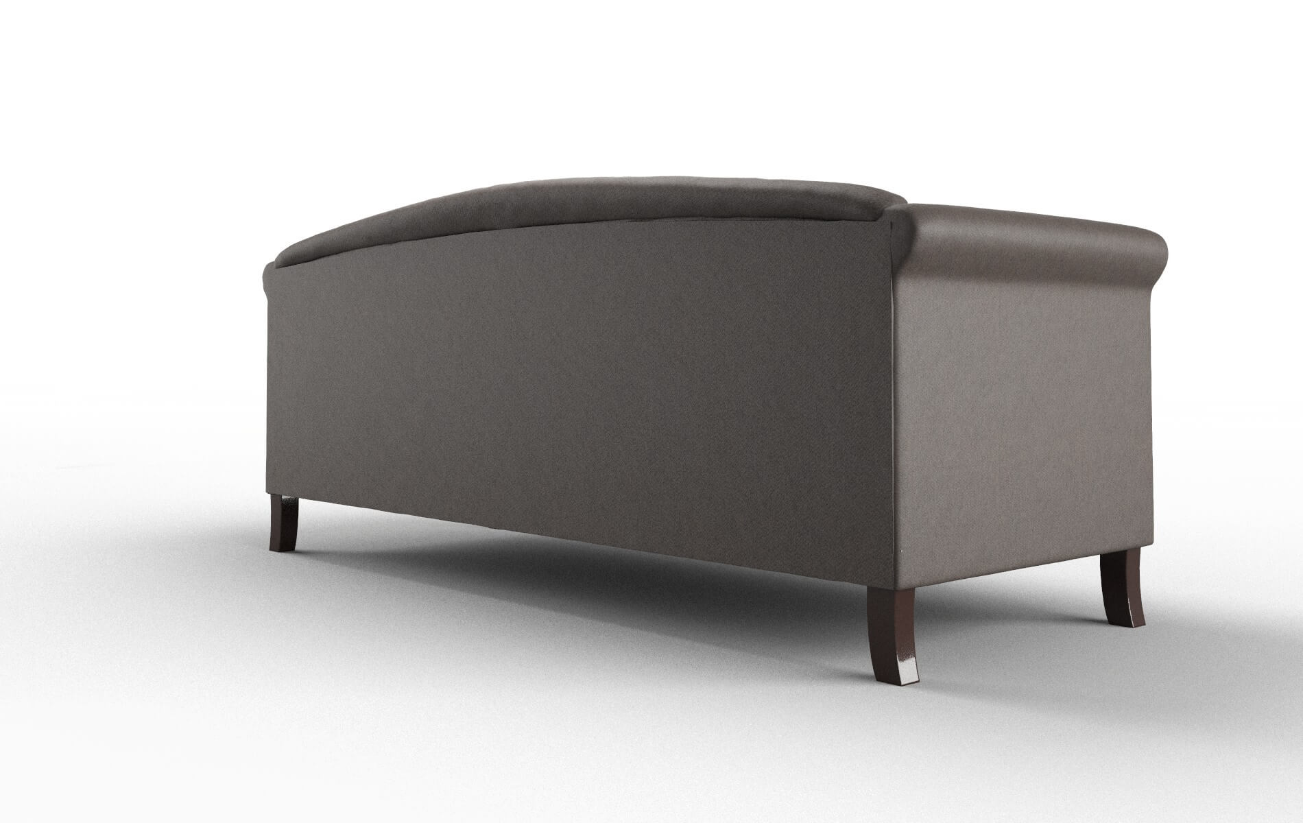 Crete Cosmo Chocolate Sofa espresso legs 5