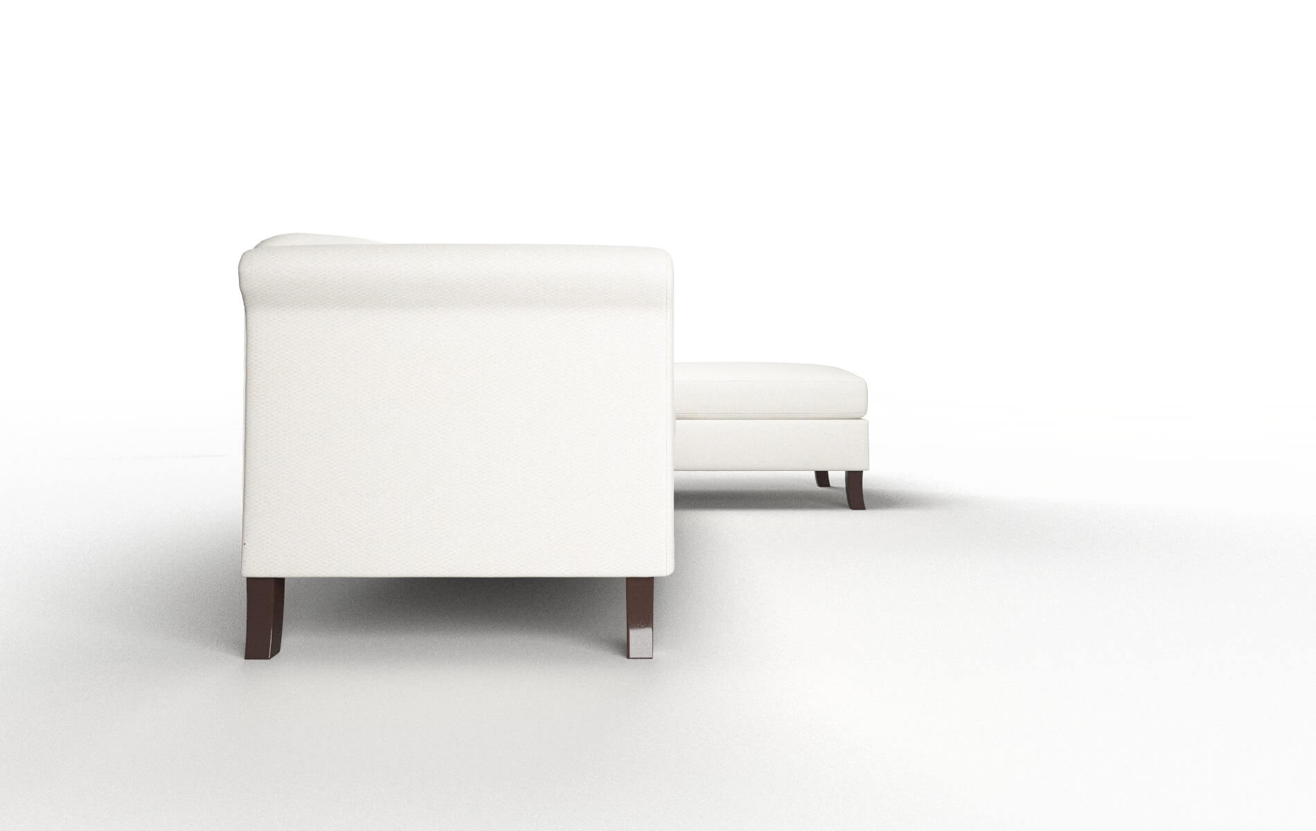 Crete Cosmo Ivory Panel espresso legs 3
