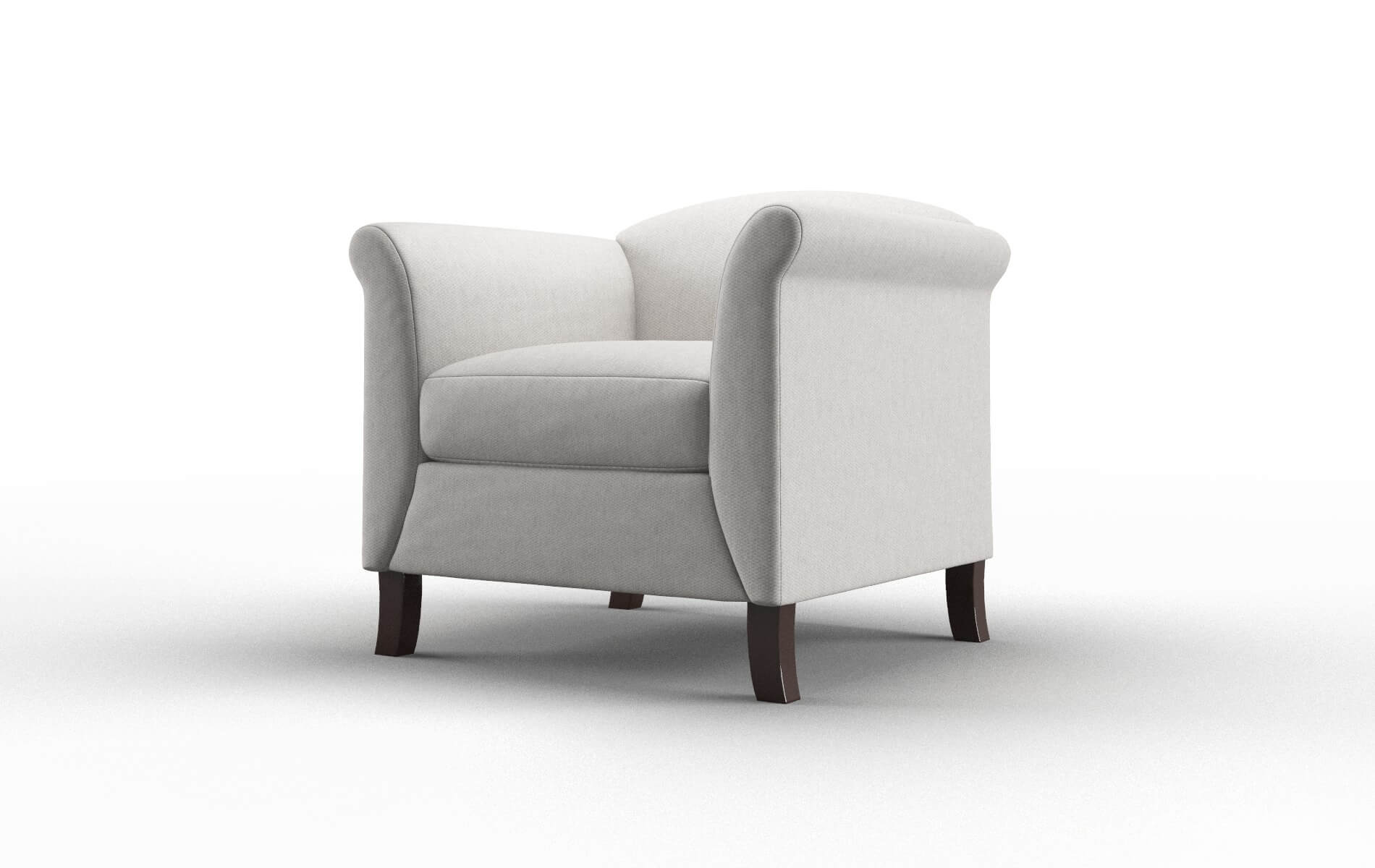 Crete Cosmo Silver Chair espresso legs 4