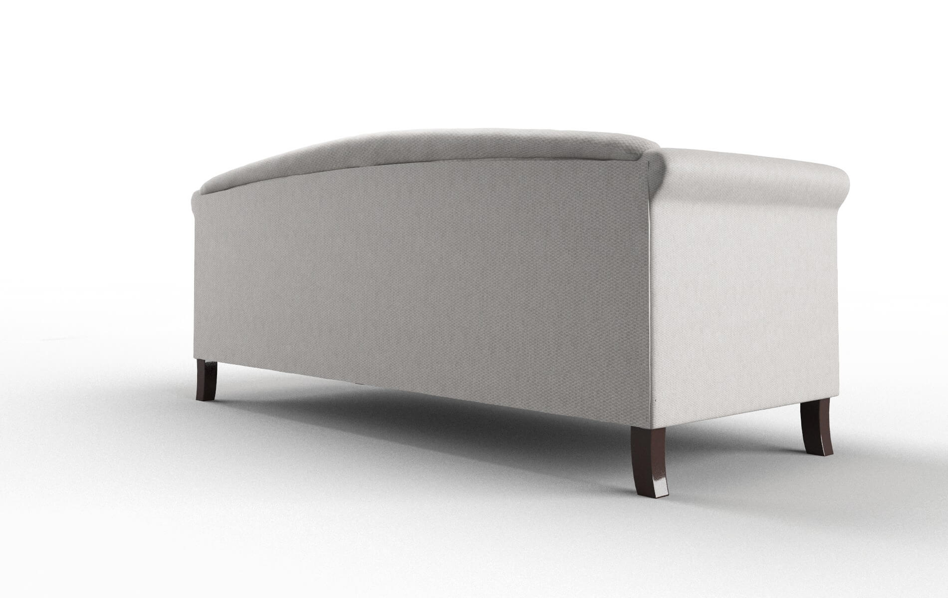 Crete Cosmo Silver Sofa espresso legs 5