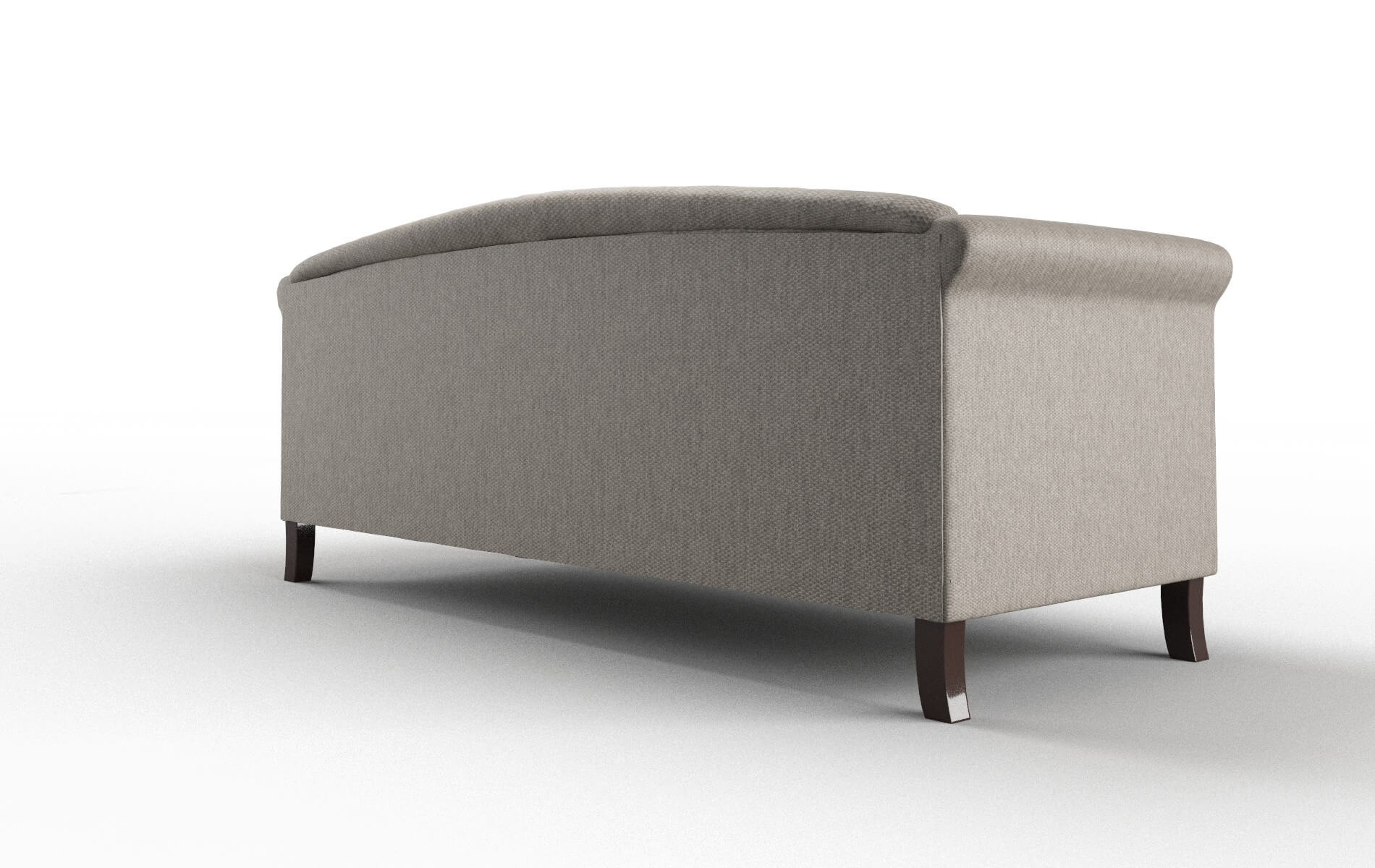 Crete Cosmo Taupe Sofa espresso legs 5