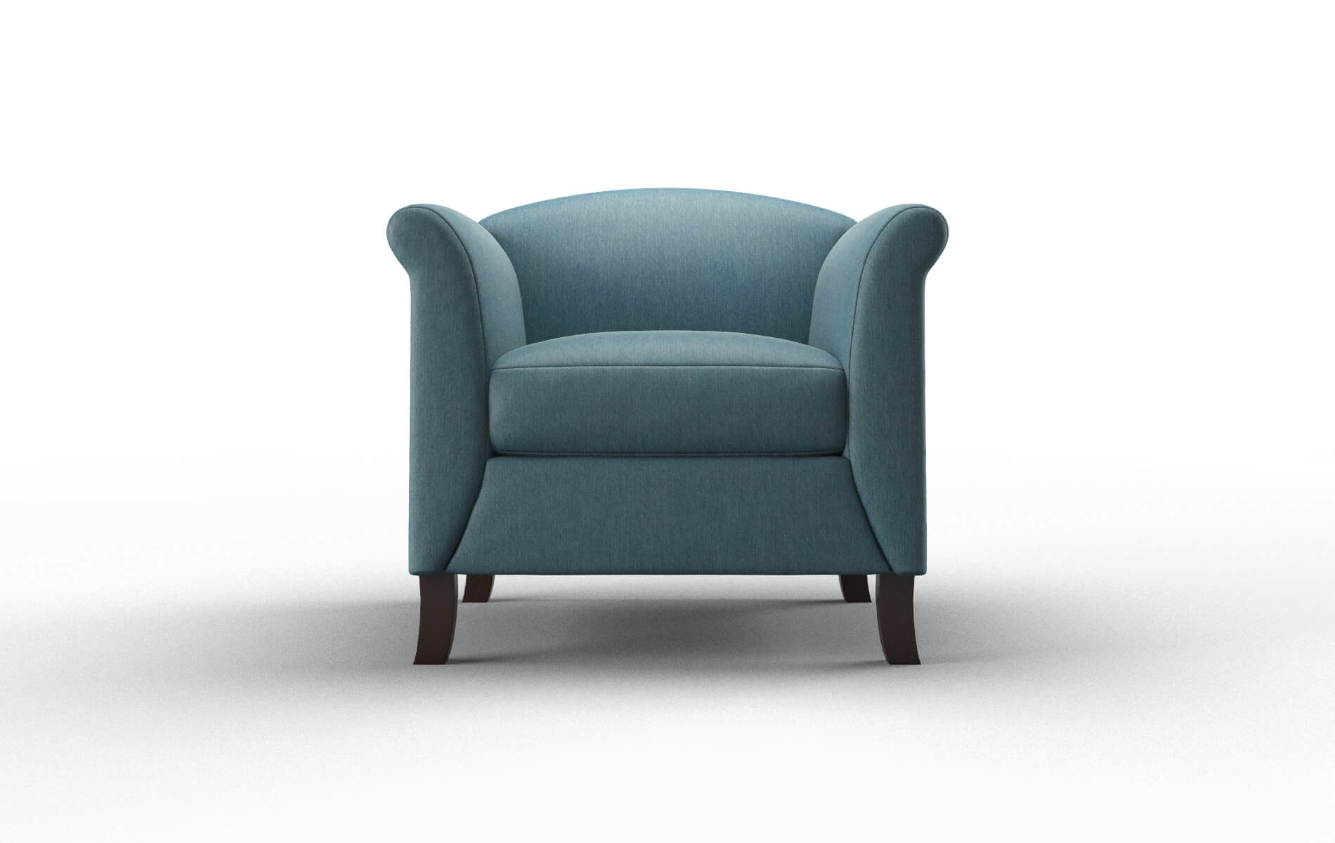 Crete Cosmo Teal Chair espresso legs 1