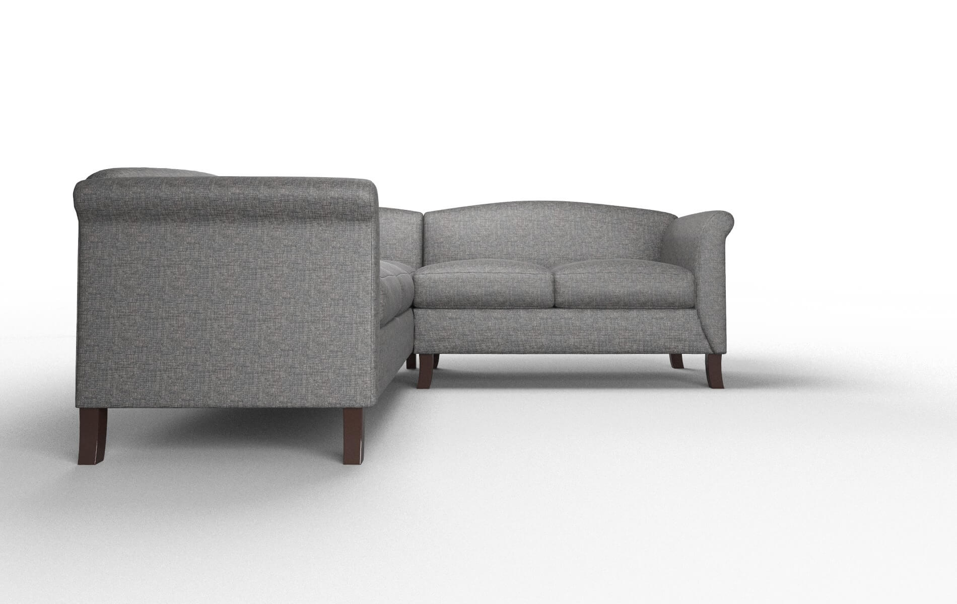 Crete Curious Pacific Sectional espresso legs 2