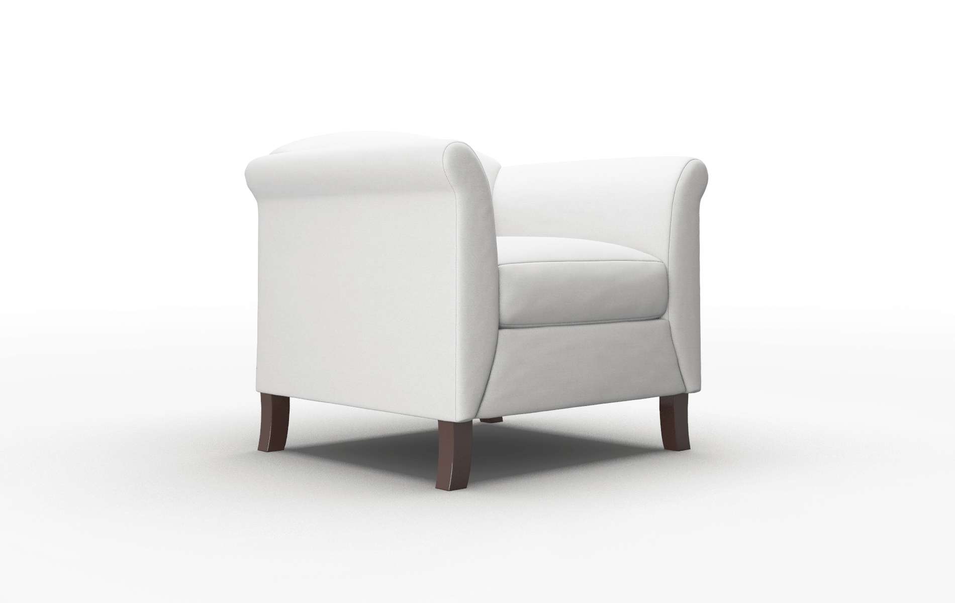 Crete Dawson Platinum Chair espresso legs 2
