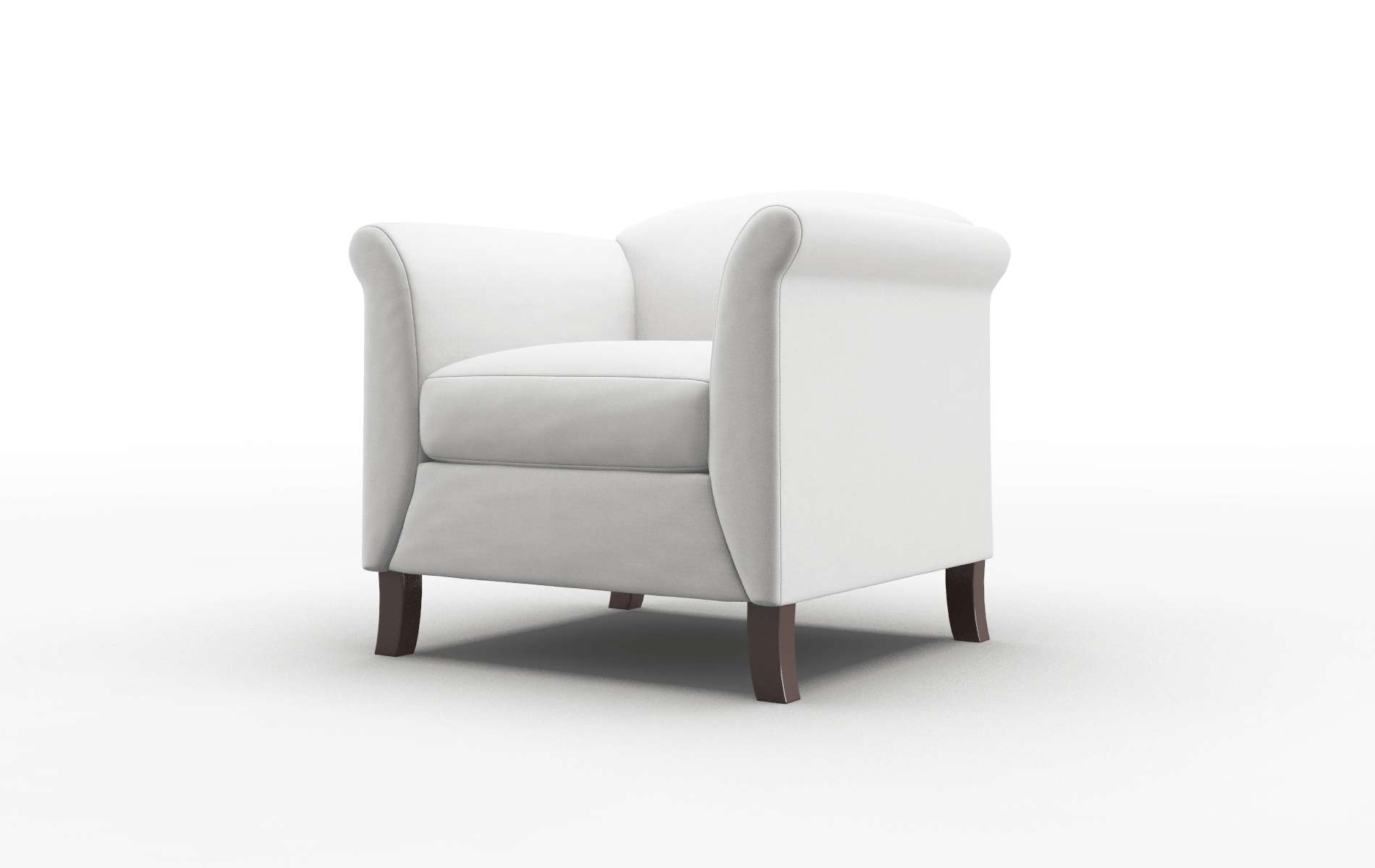 Crete Dawson Platinum Chair espresso legs 4