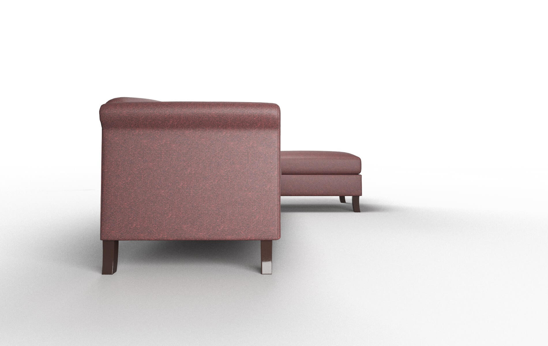 Crete Derby Berry Panel espresso legs 3