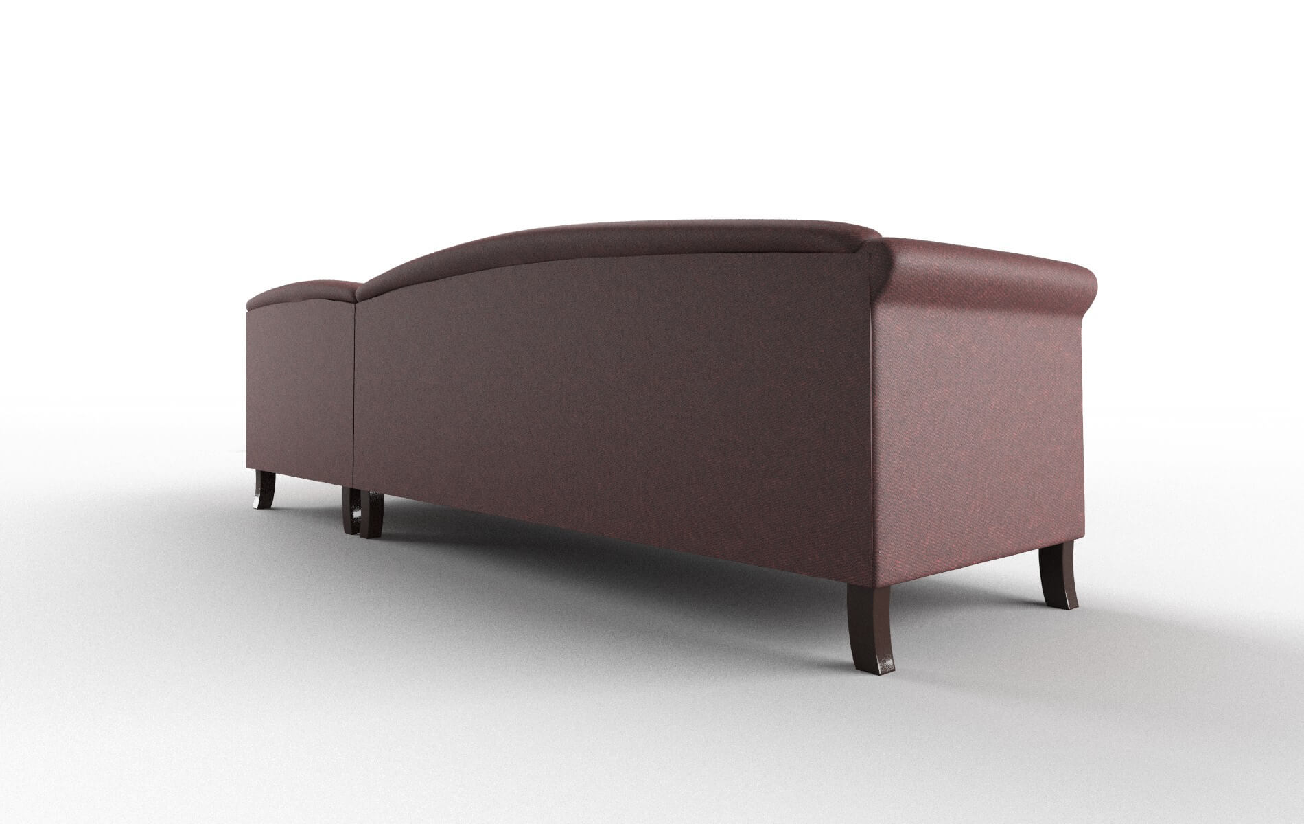 Crete Derby Berry Panel espresso legs 5