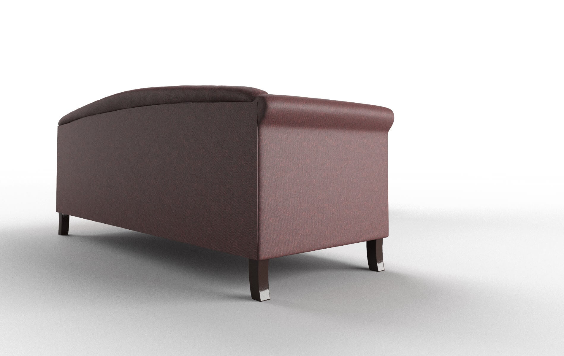Crete Derby Berry Sectional espresso legs 3