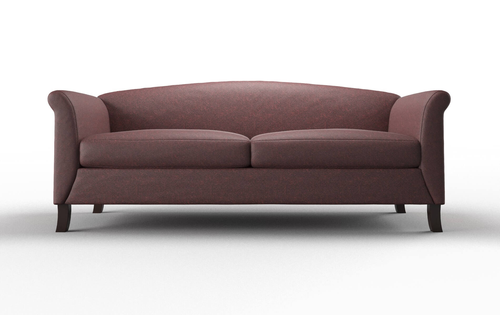 Crete Derby Berry Sofa espresso legs 1