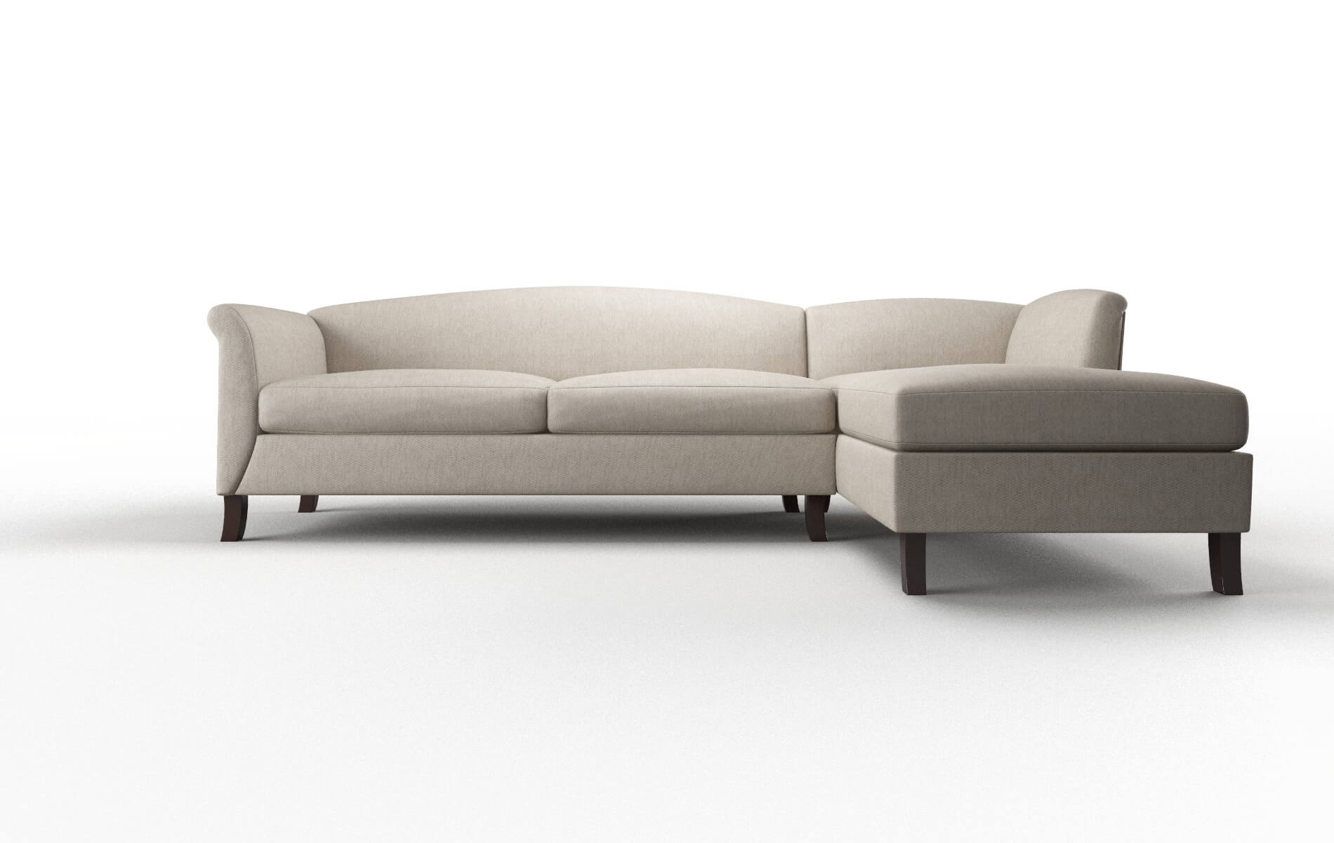 Crete Derby Linen Panel espresso legs 1