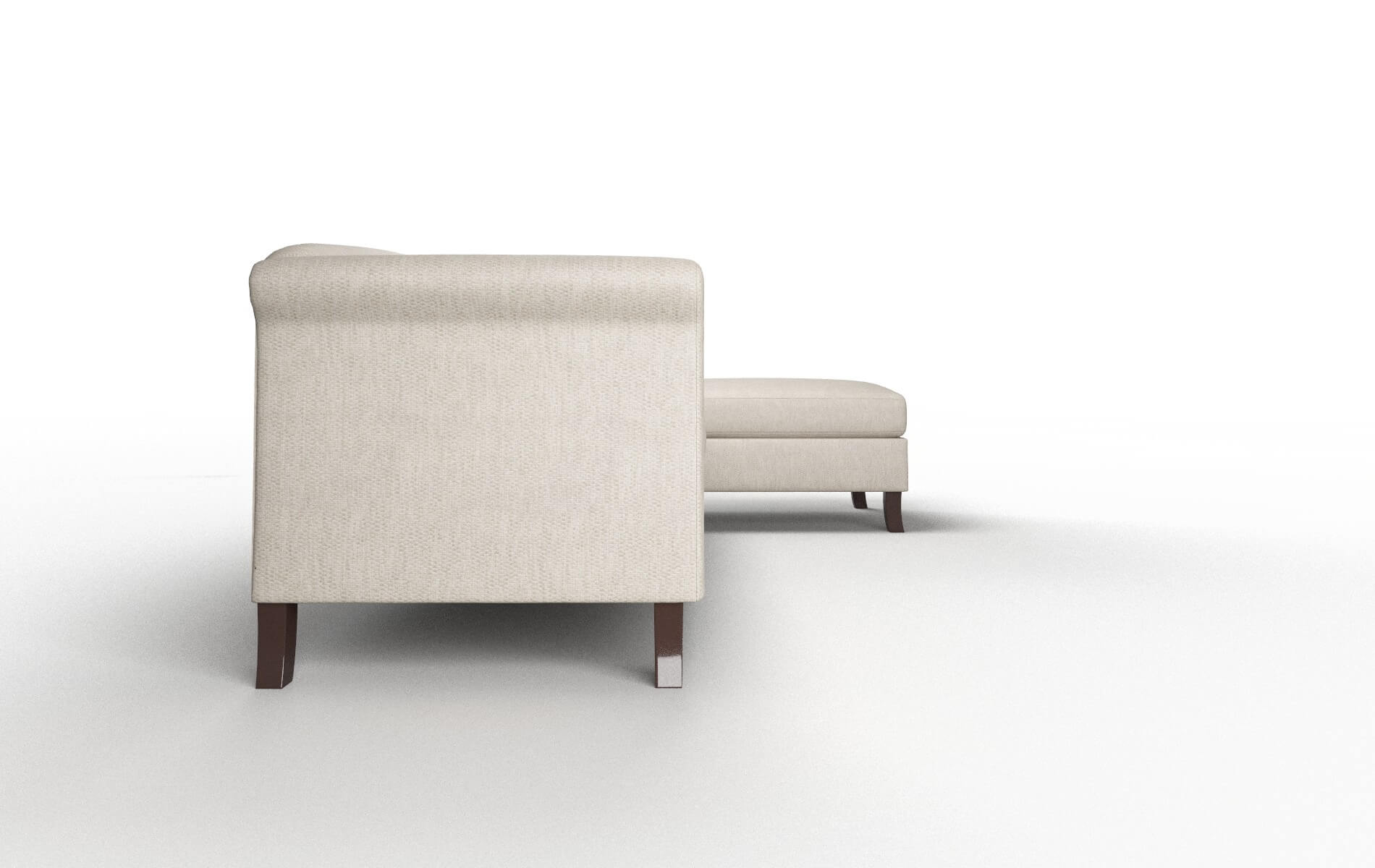 Crete Derby Linen Panel espresso legs 3