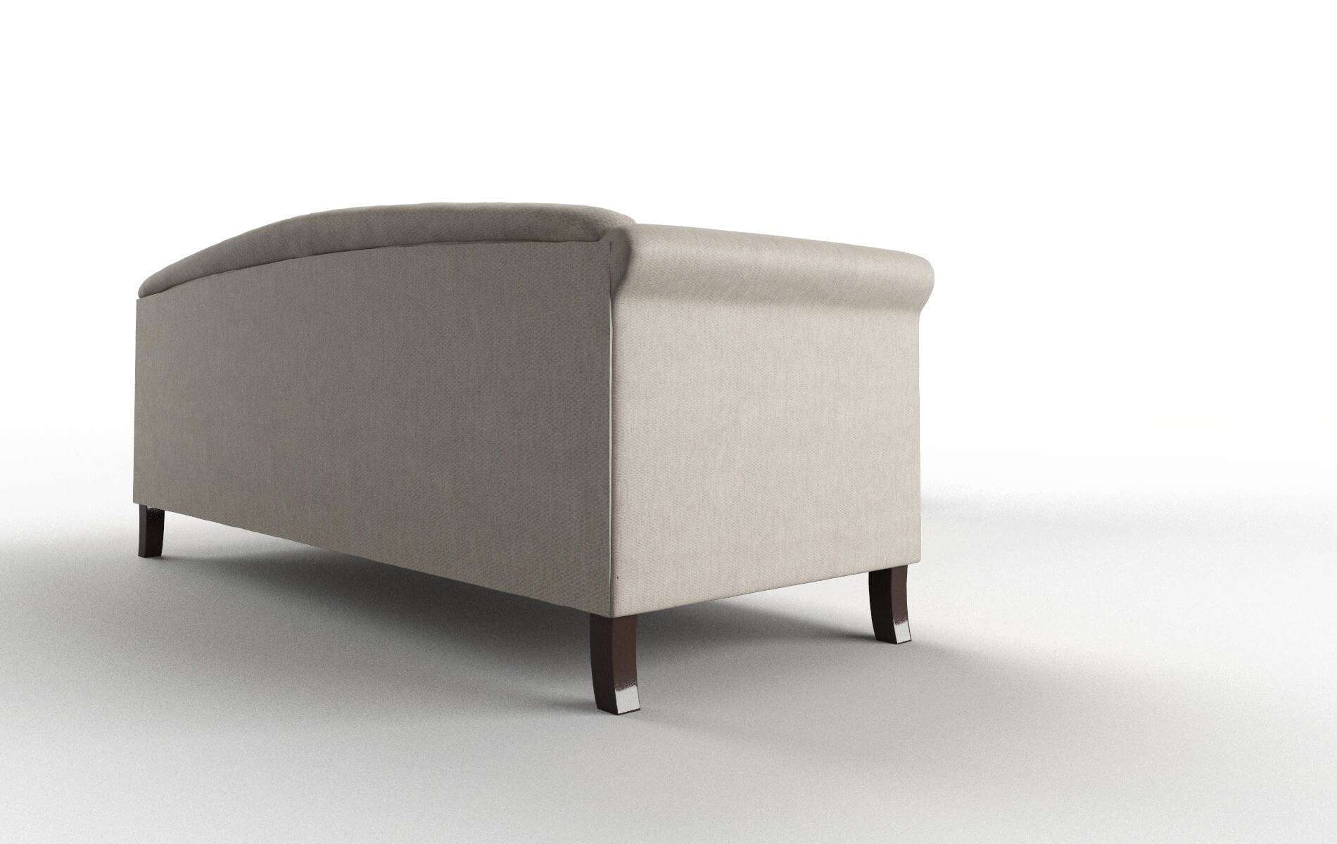 Crete Derby Linen Sectional espresso legs 3
