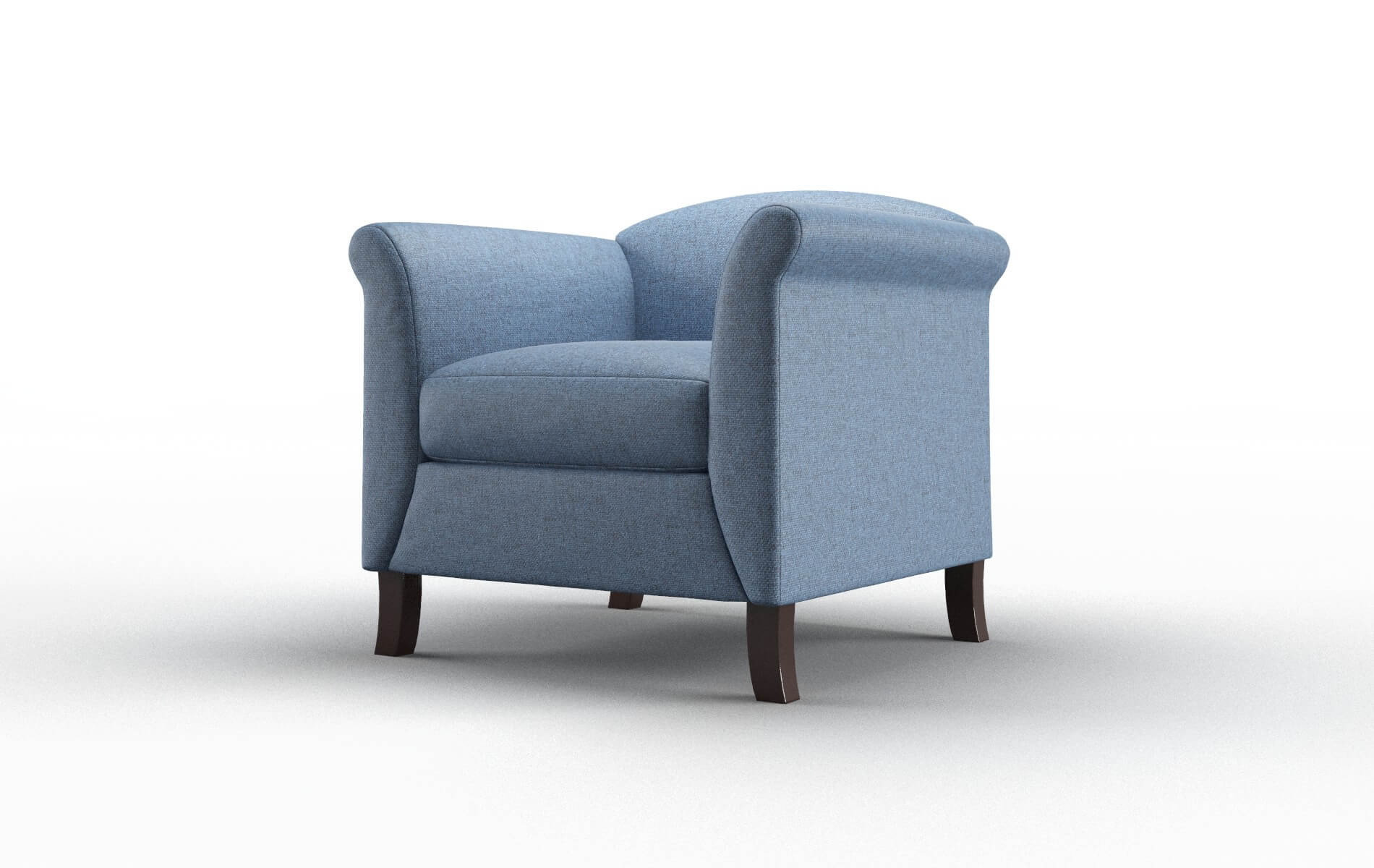 Crete Derby Navy Chair espresso legs 4