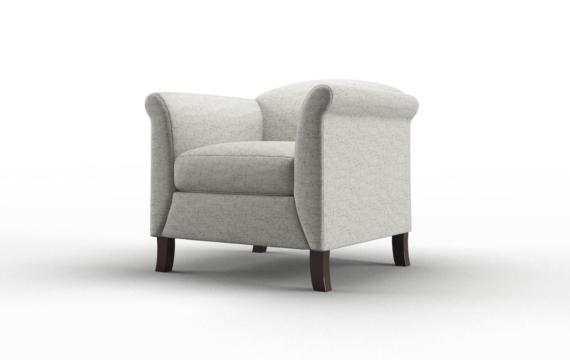 Crete Derby Silver Chair espresso legs 4