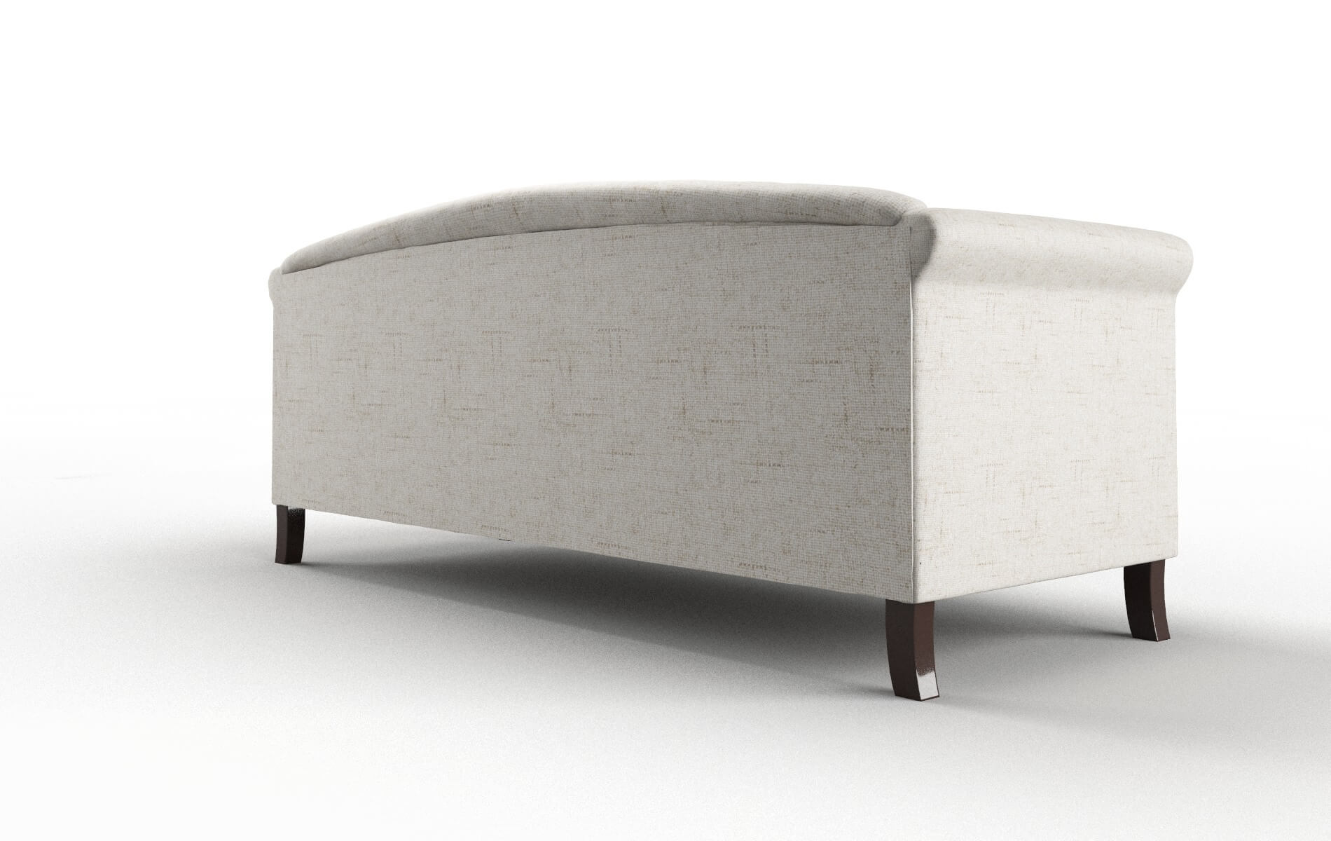 Crete Derby Taupe Sofa espresso legs 5