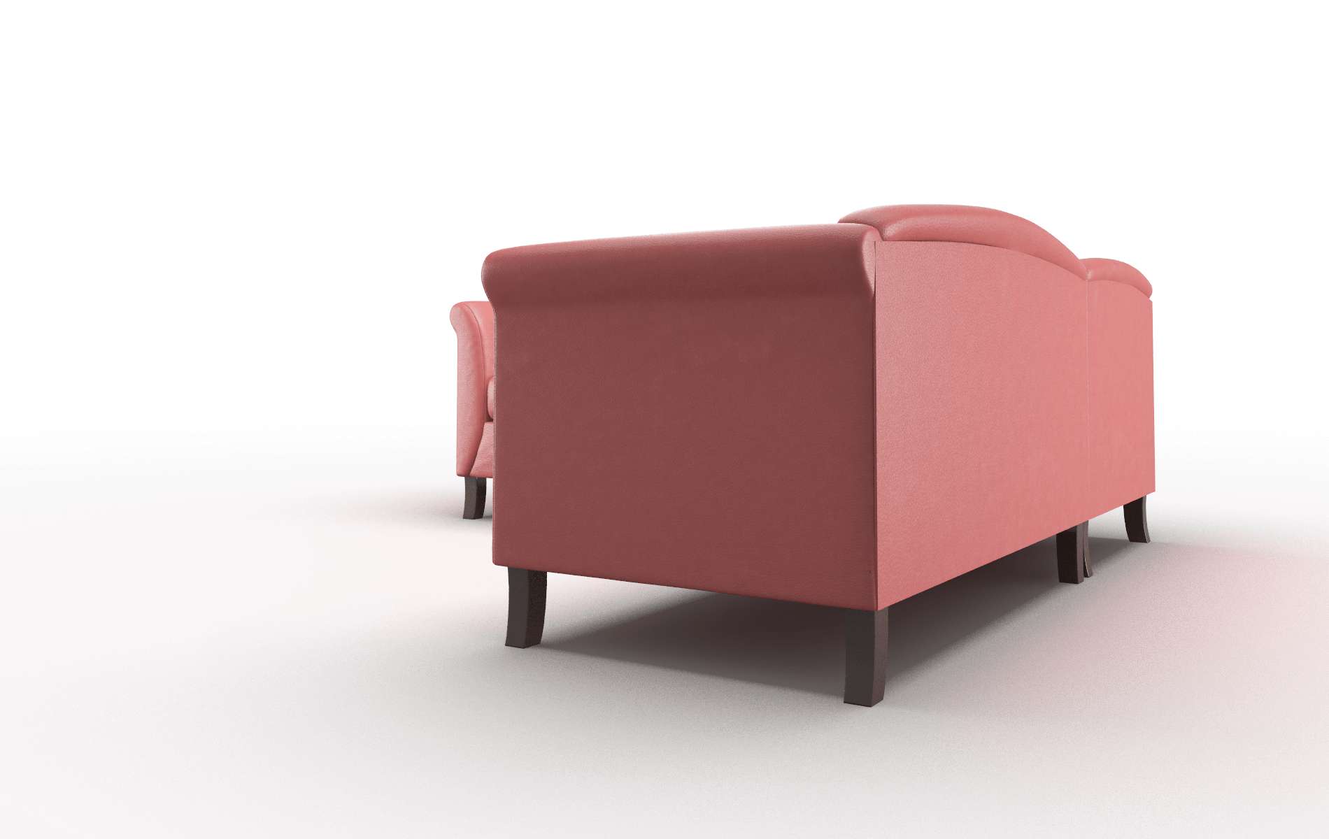 Crete Dillion Cordovan Sectional espresso legs 4