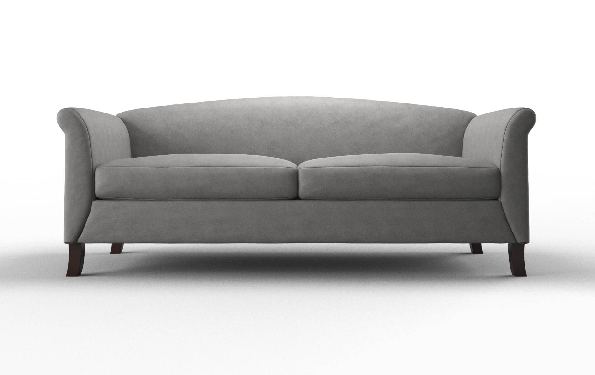 Crete Dream_d charcoal Sofa Espresso Legs  1